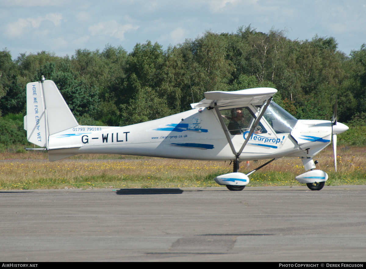 Aircraft Photo of G-WILT | Comco Ikarus C42-FB100 | Clearprop Microlight School | AirHistory.net #667821