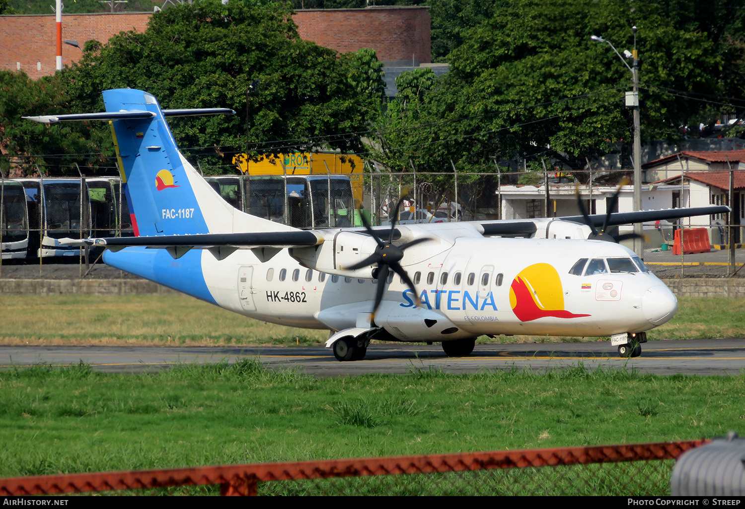 Aircraft Photo of FAC1187 / HK-4862 | ATR ATR-42-500 | Colombia - Satena | AirHistory.net #667824