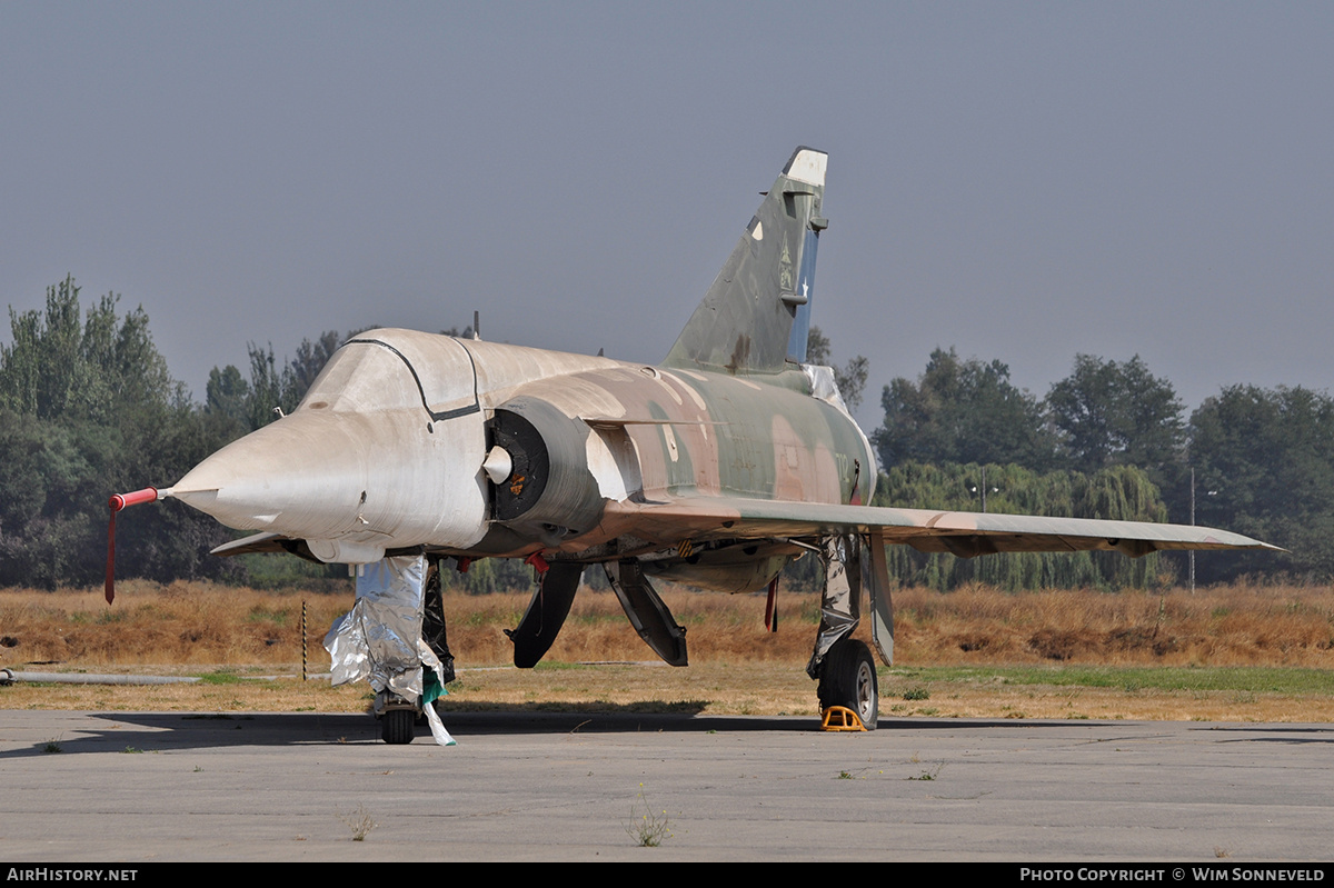 Aircraft Photo of 712 | Mirage M5MA Elkan | Chile - Air Force | AirHistory.net #667843