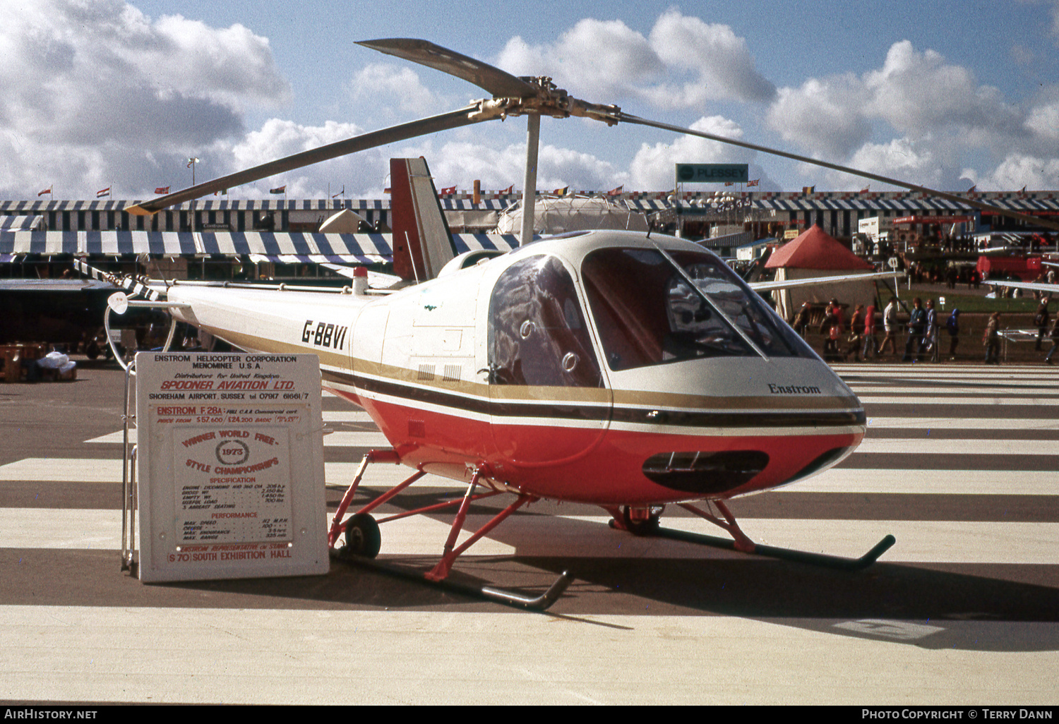 Aircraft Photo of G-BBVI | Enstrom F-28A | AirHistory.net #667851