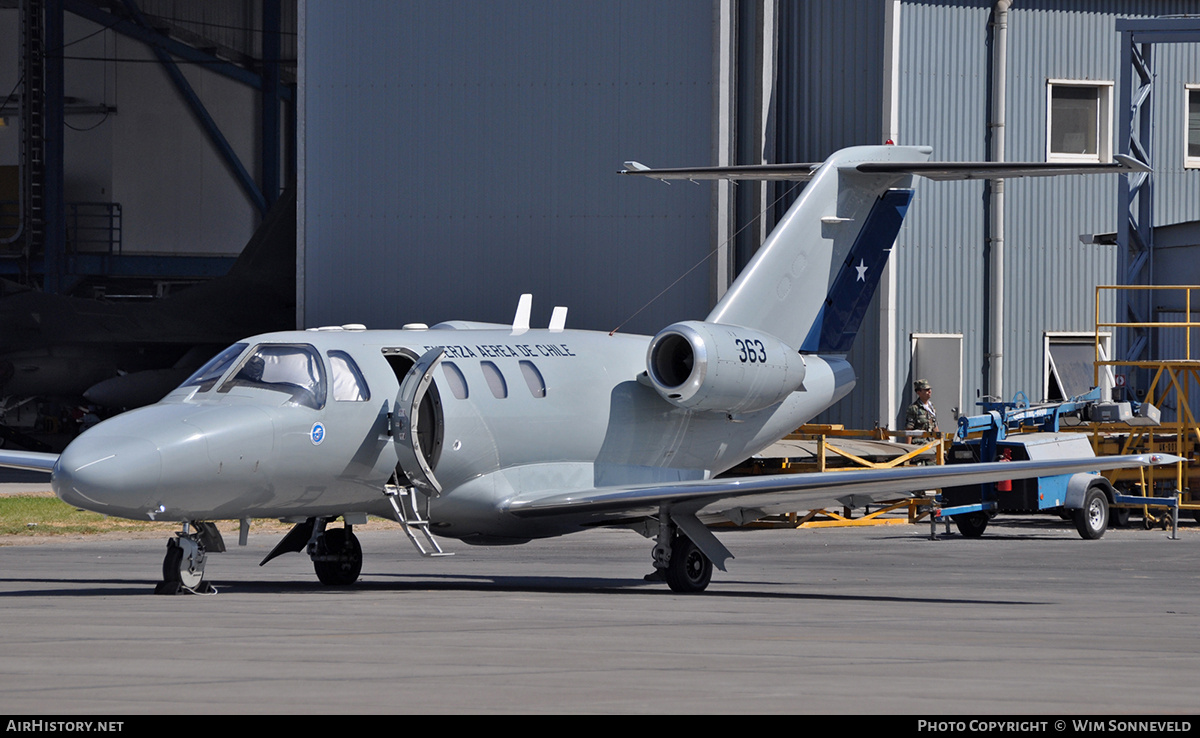 Aircraft Photo of 363 | Cessna 525 CitationJet | Chile - Air Force | AirHistory.net #667858