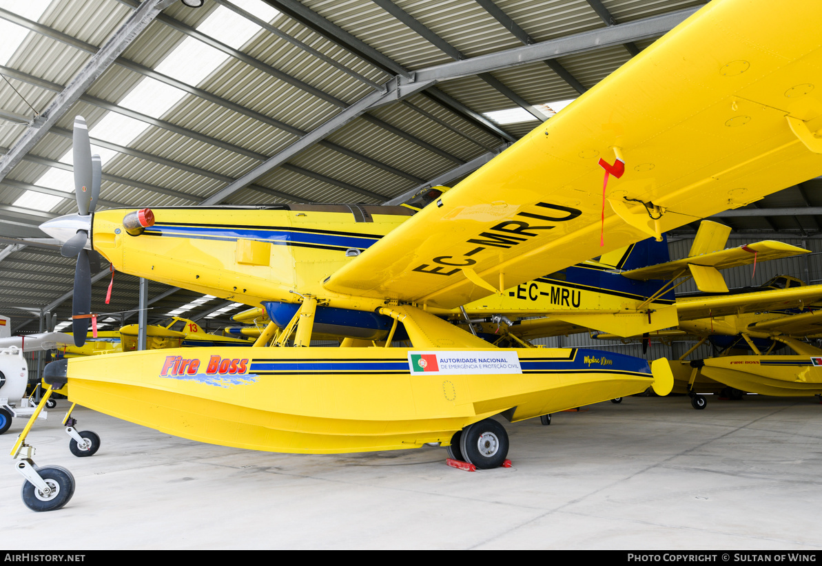 Aircraft Photo of EC-MRU | Air Tractor AT-802F Fire Boss (AT-802A) | Autoridade Nacional de Emergência e Proteção Civil | AirHistory.net #667859