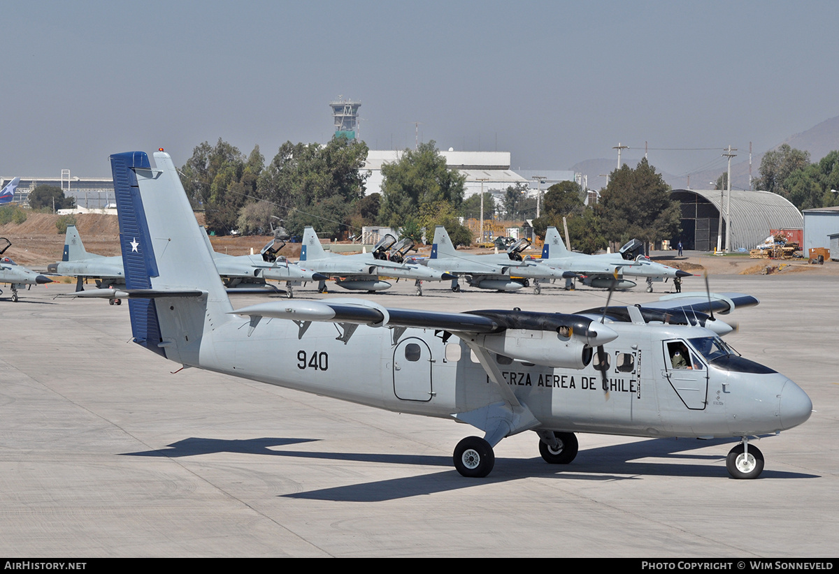 Aircraft Photo of 940 | De Havilland Canada DHC-6-100 Twin Otter | Chile - Air Force | AirHistory.net #667871