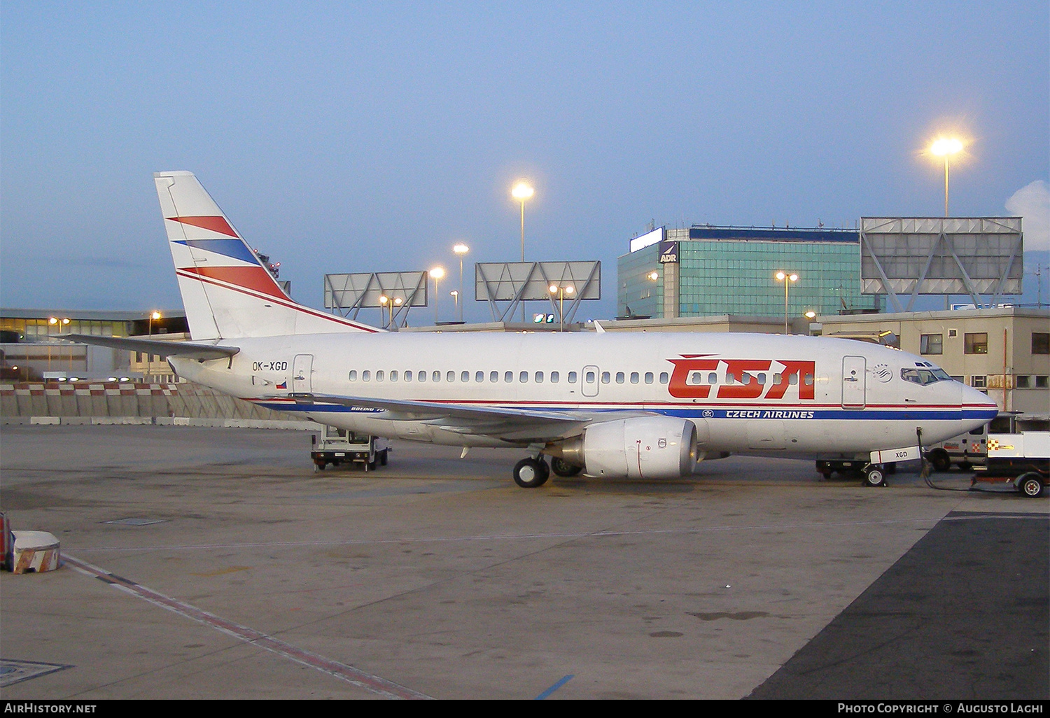 Aircraft Photo of OK-XGD | Boeing 737-55S | ČSA - Czech Airlines | AirHistory.net #667896