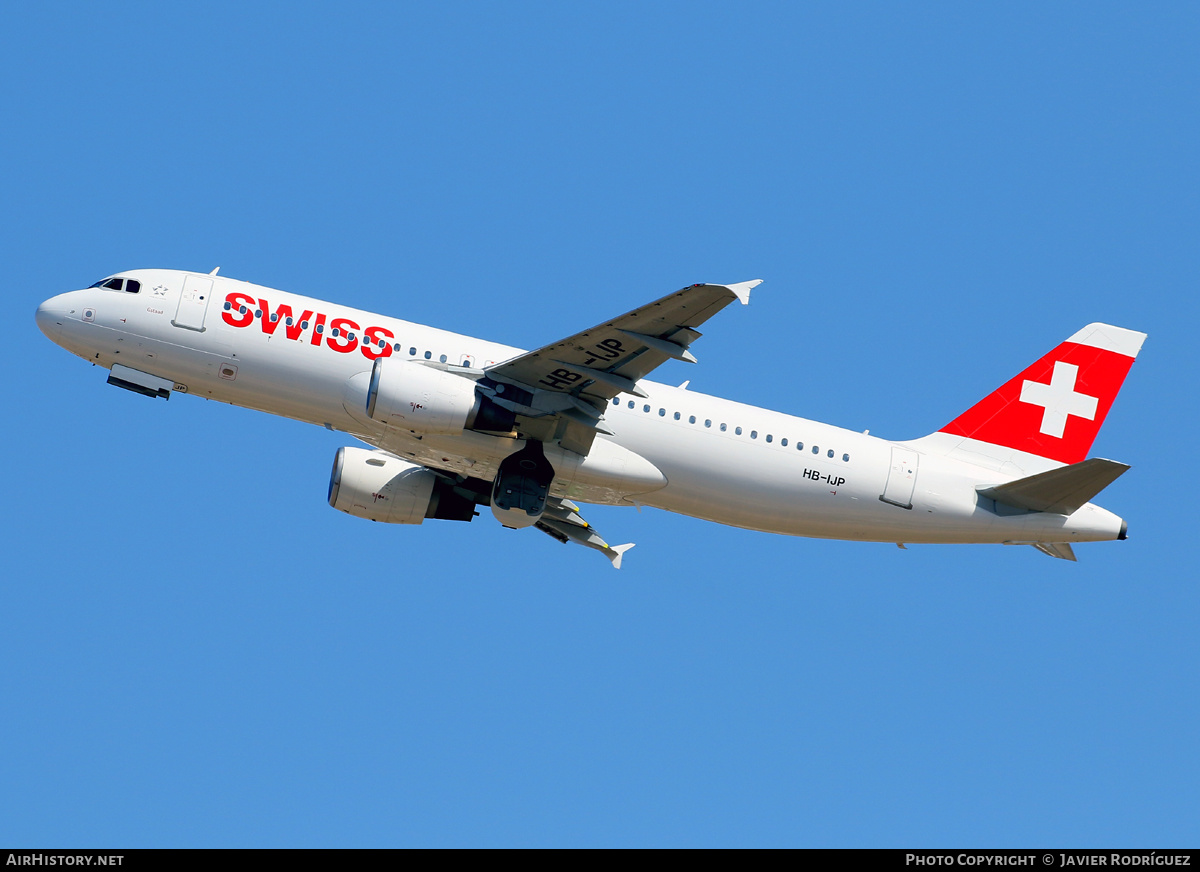 Aircraft Photo of HB-IJP | Airbus A320-214 | Swiss International Air Lines | AirHistory.net #667897