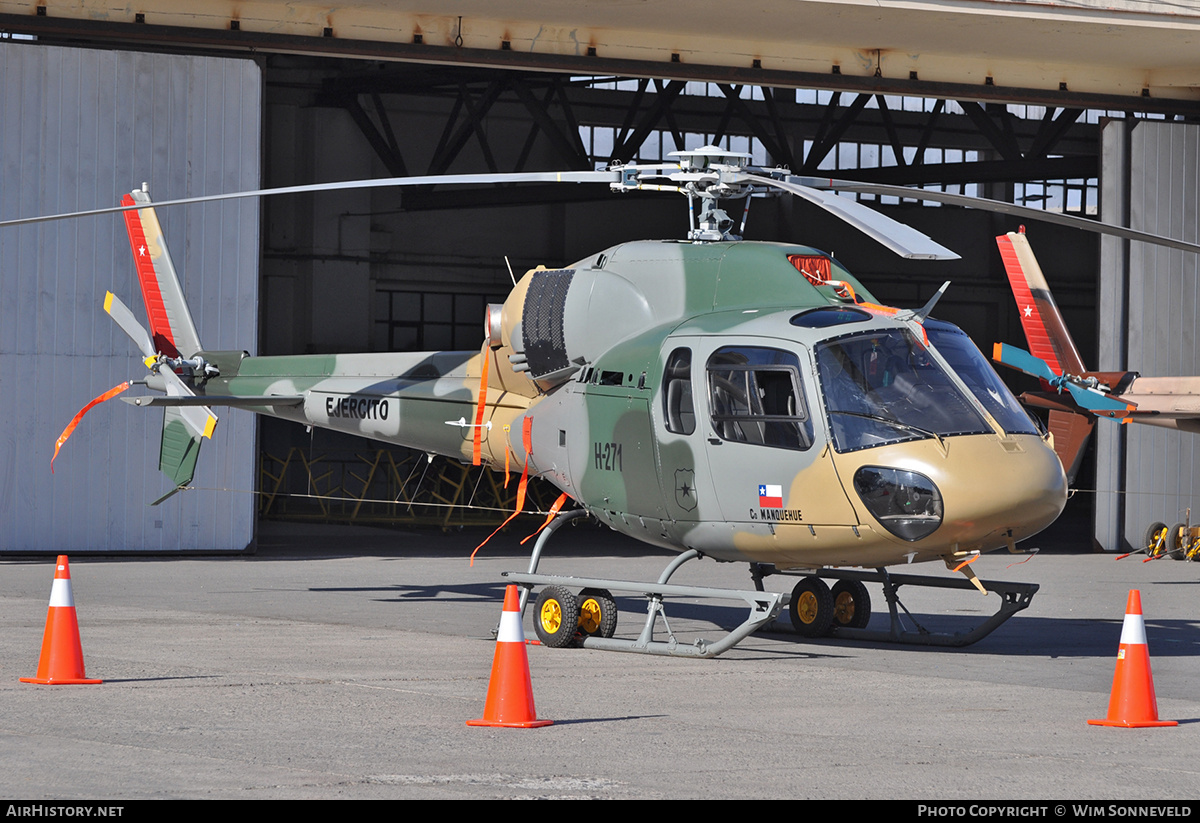 Aircraft Photo of H-271 | Aerospatiale AS-355N Ecureuil 2 | Chile - Army | AirHistory.net #667901