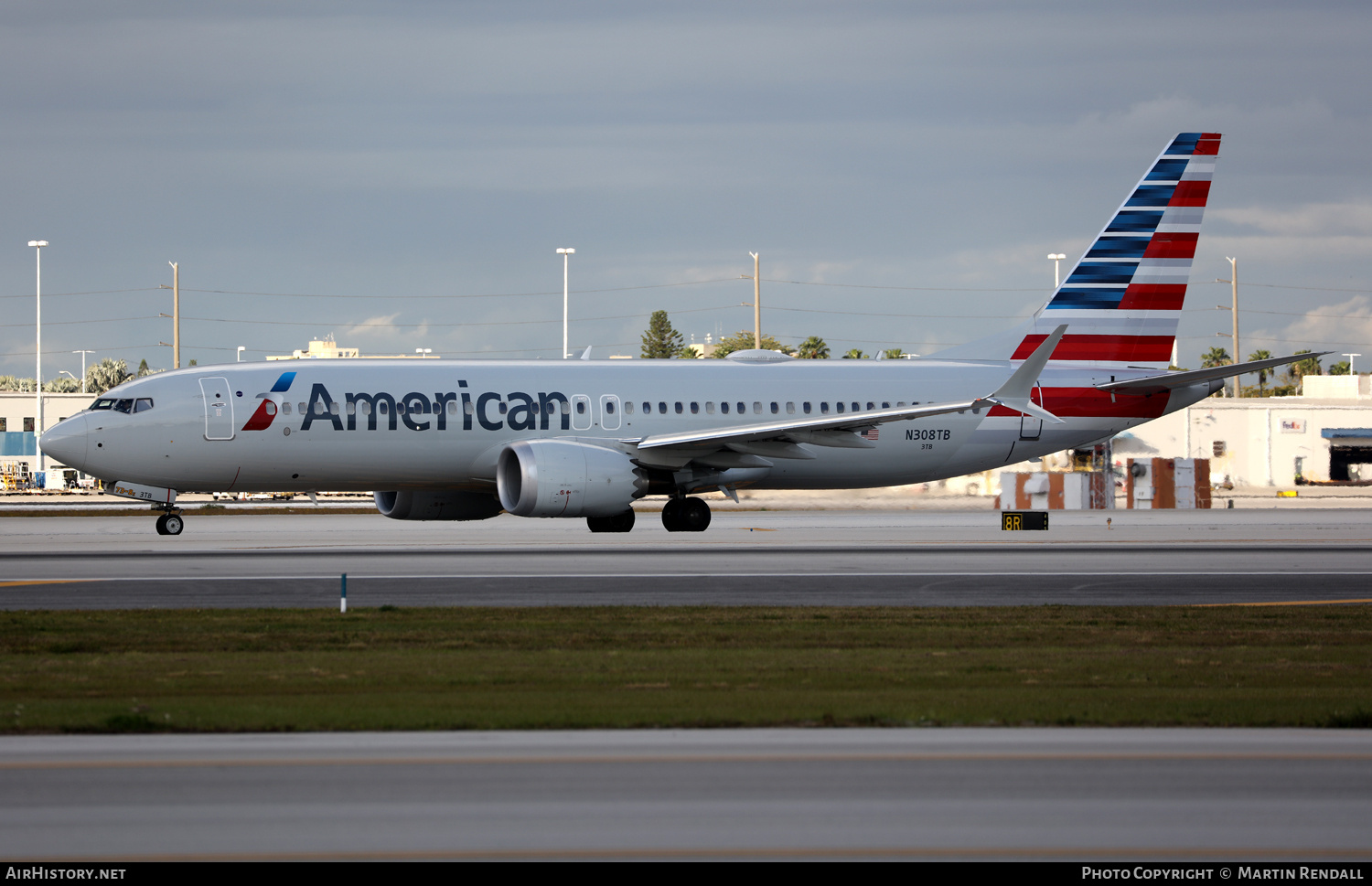 Aircraft Photo of N308TB | Boeing 737-8 Max 8 | American Airlines | AirHistory.net #667902