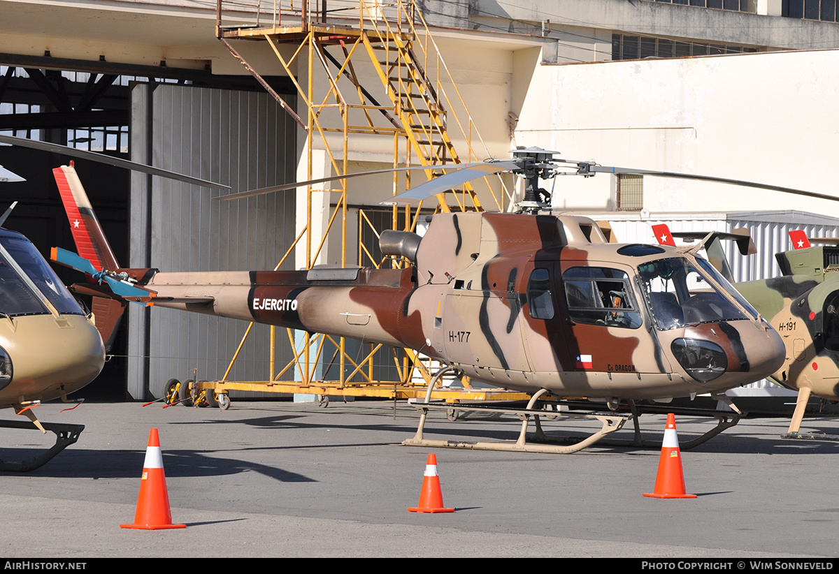 Aircraft Photo of H-177 | Aerospatiale AS-350B-3 Ecureuil | Chile - Army | AirHistory.net #667907