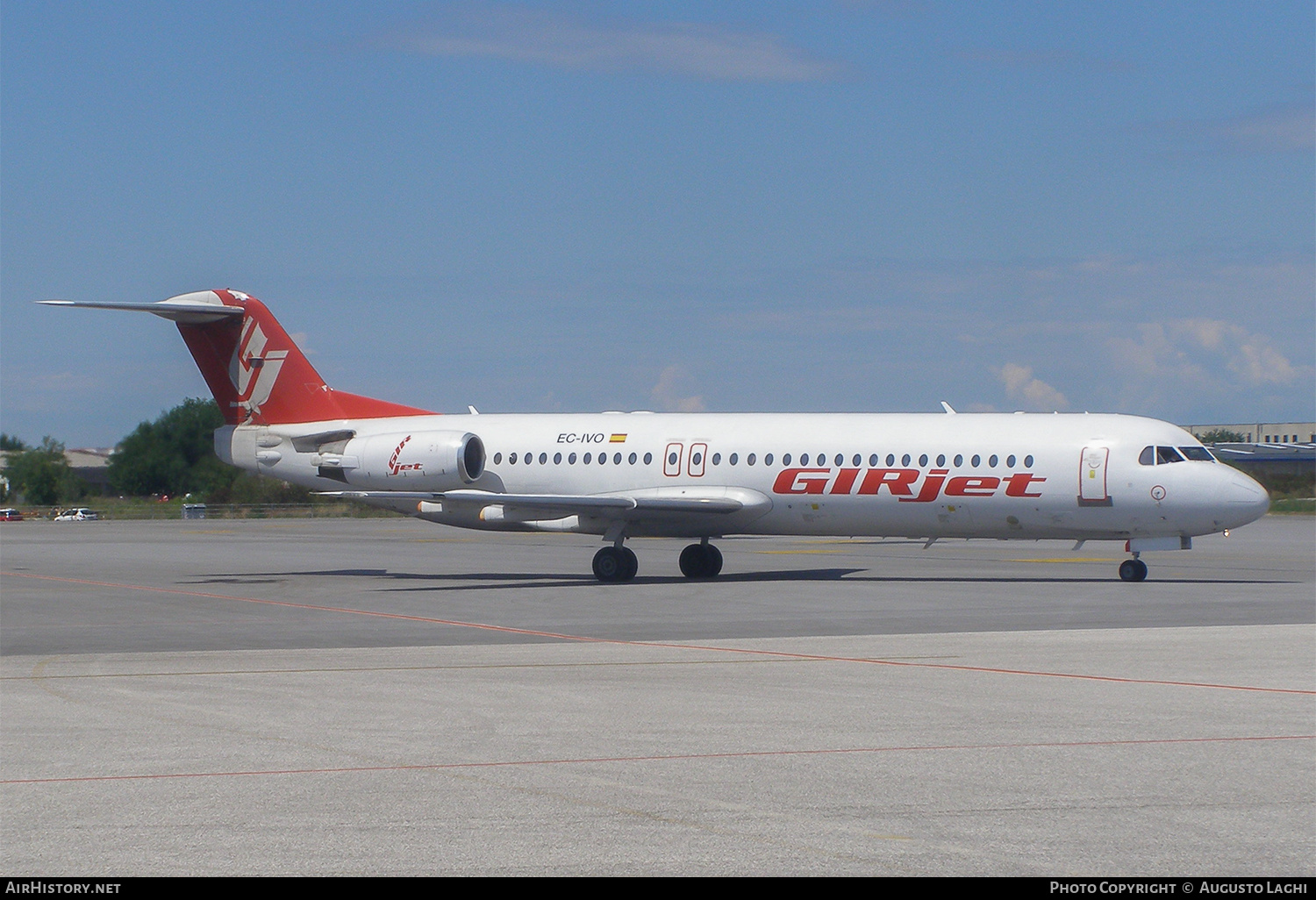 Aircraft Photo of EC-IVO | Fokker 100 (F28-0100) | GIRjet | AirHistory.net #667916