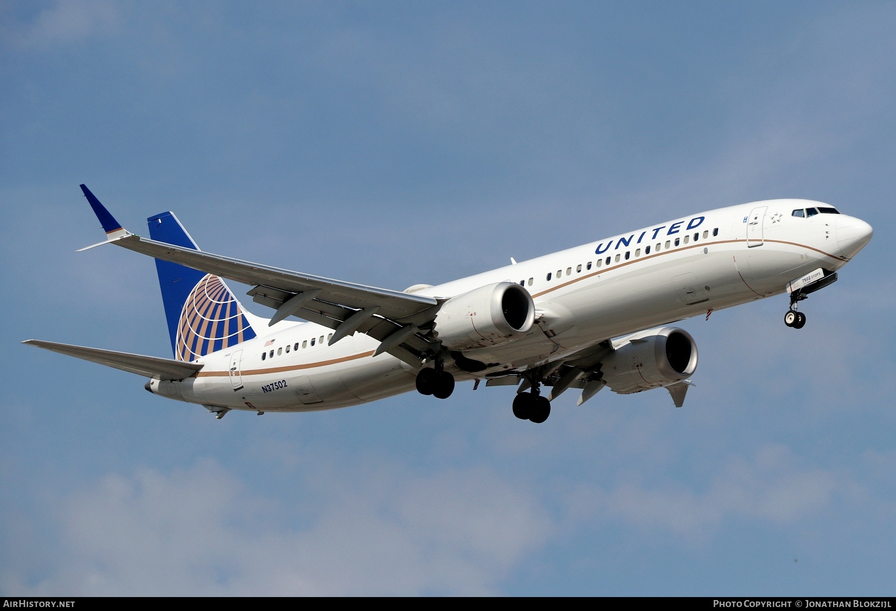 Aircraft Photo of N37502 | Boeing 737-9 Max 9 | United Airlines | AirHistory.net #667935