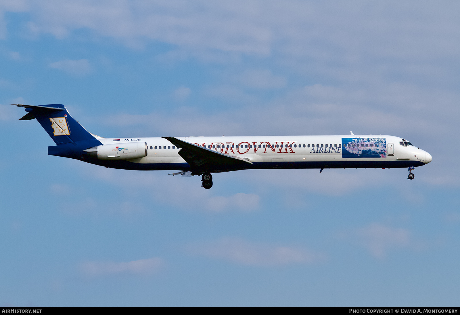 Aircraft Photo of 9A-CDB | McDonnell Douglas MD-83 (DC-9-83) | Dubrovnik Airline | AirHistory.net #667944