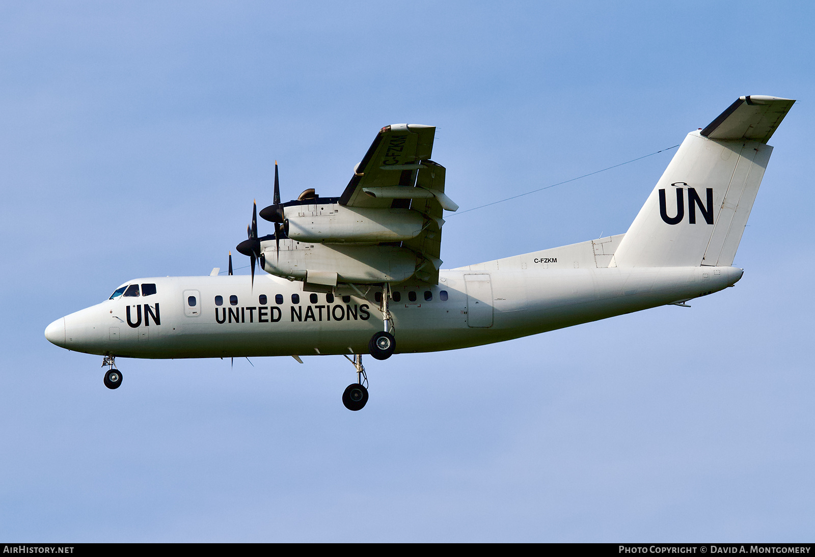 Aircraft Photo of C-FZKM | De Havilland Canada DHC-7-102 Dash 7 | United Nations | AirHistory.net #667947