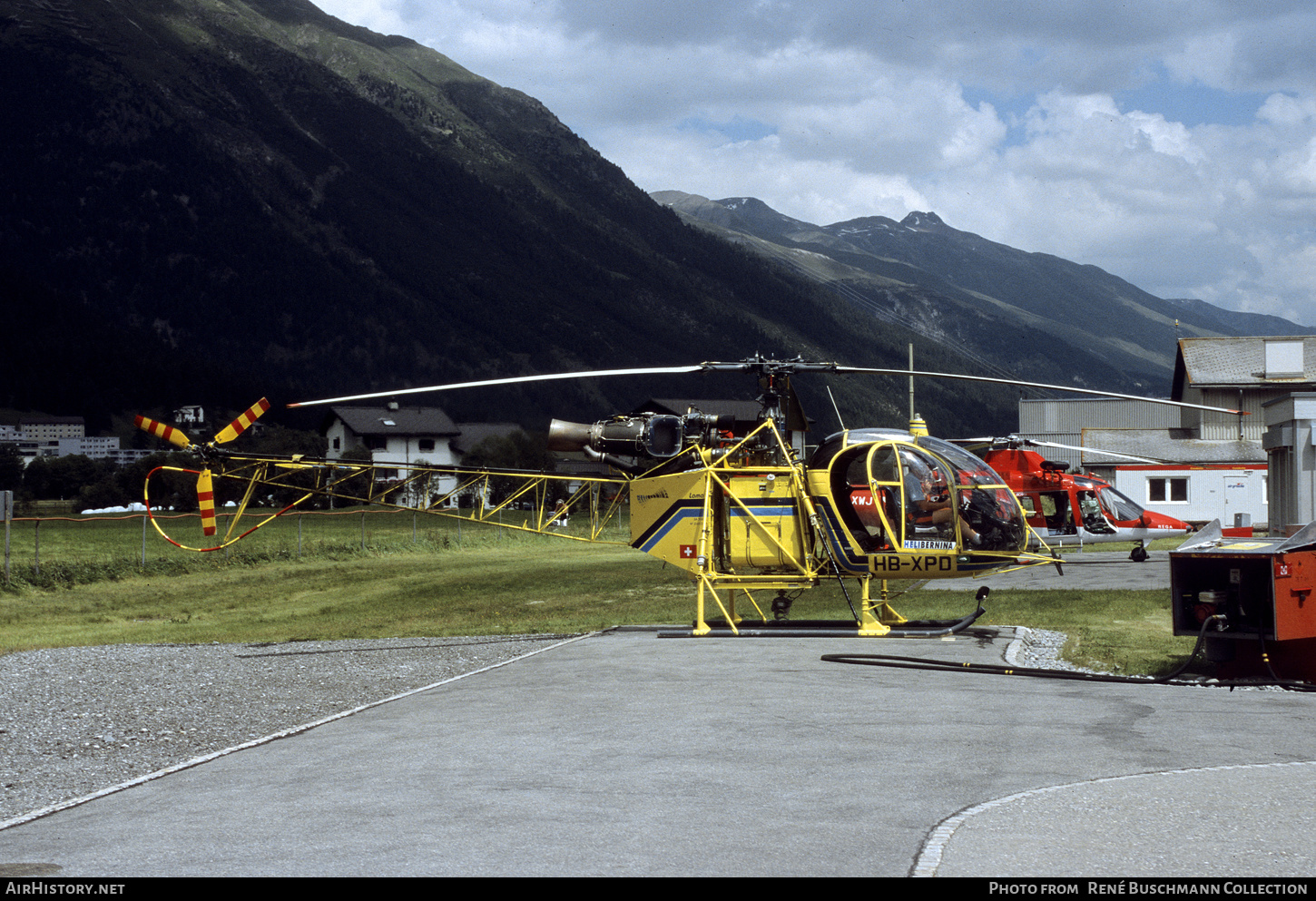 Aircraft Photo of HB-XPD | Aerospatiale SA-315B Lama | Heli Bernina | AirHistory.net #667958