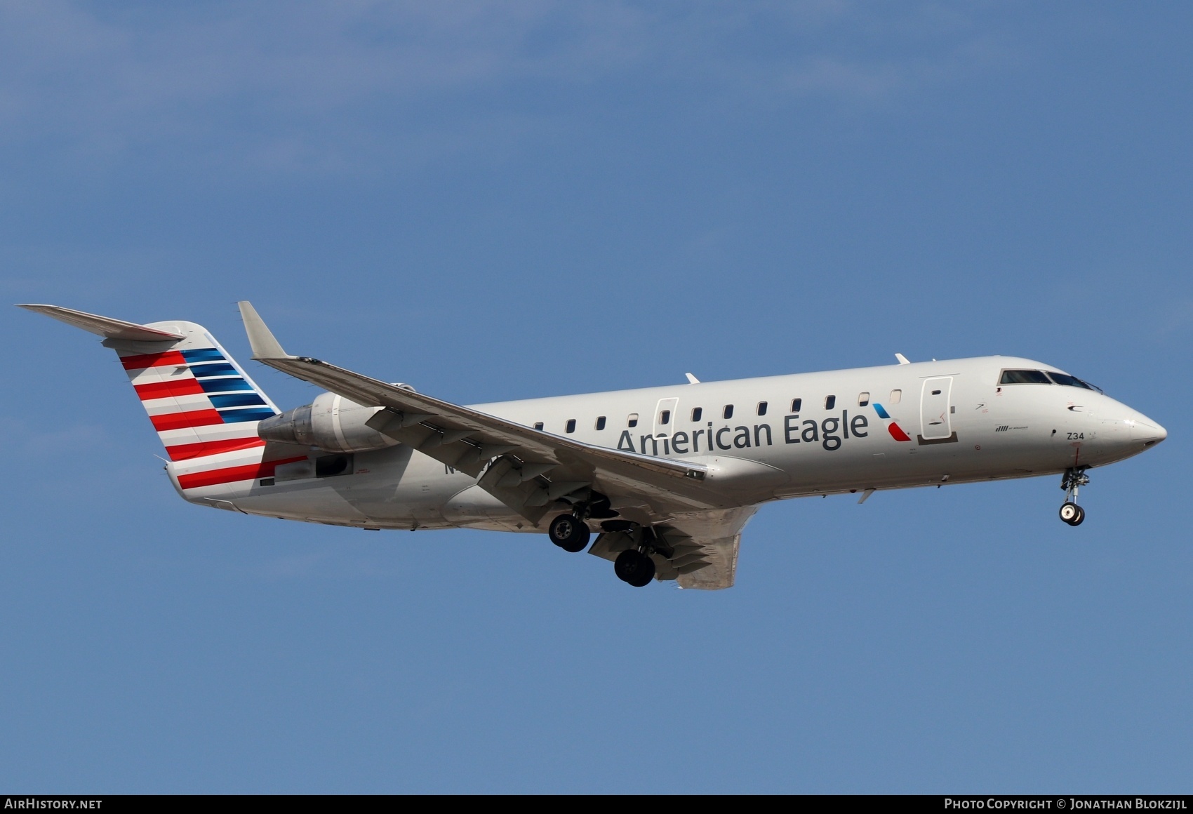 Aircraft Photo of N434AW | Bombardier CRJ-200LR (CL-600-2B19) | American Eagle | AirHistory.net #667964