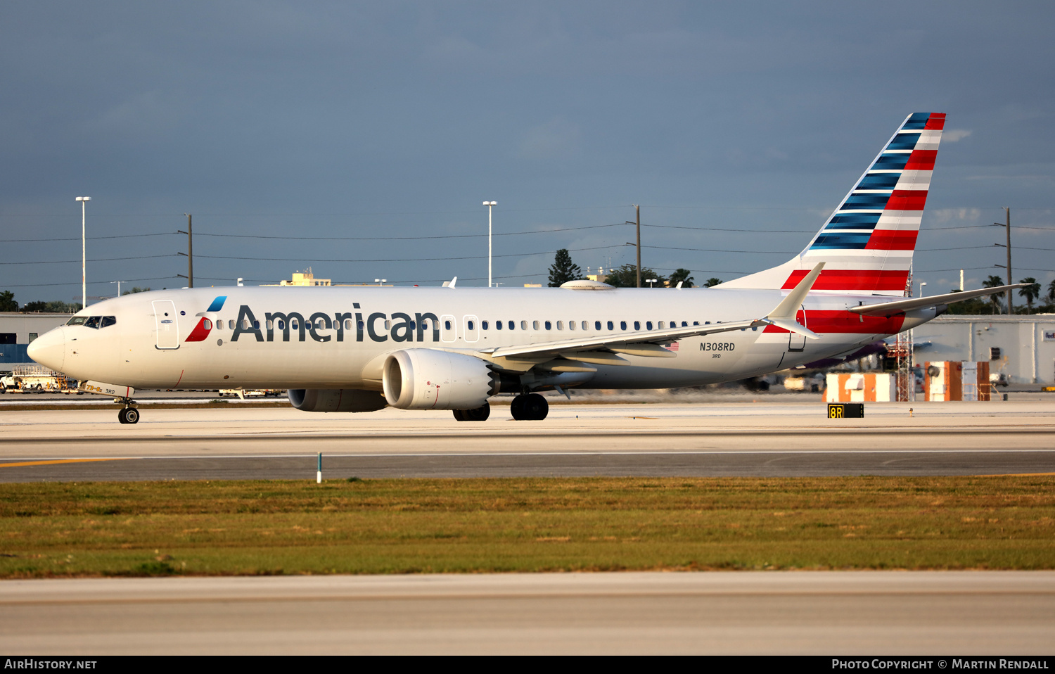 Aircraft Photo of N308RD | Boeing 737-8 Max 8 | American Airlines | AirHistory.net #667971