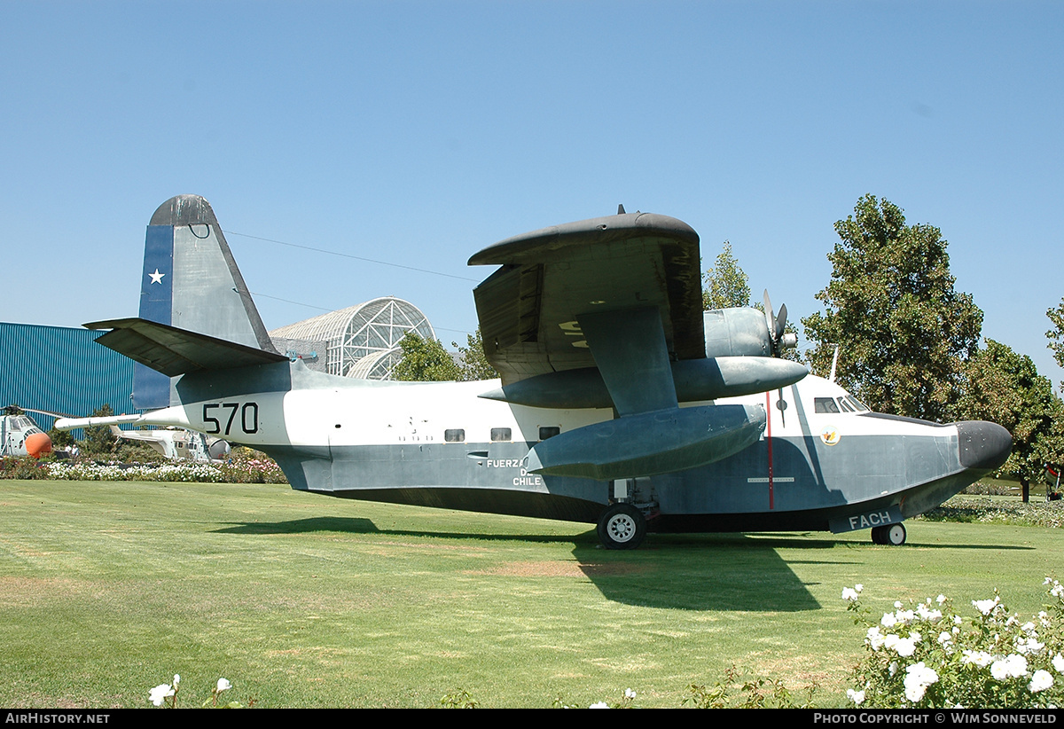 Aircraft Photo of 570 | Grumman HU-16B Albatross | Chile - Air Force | AirHistory.net #667973