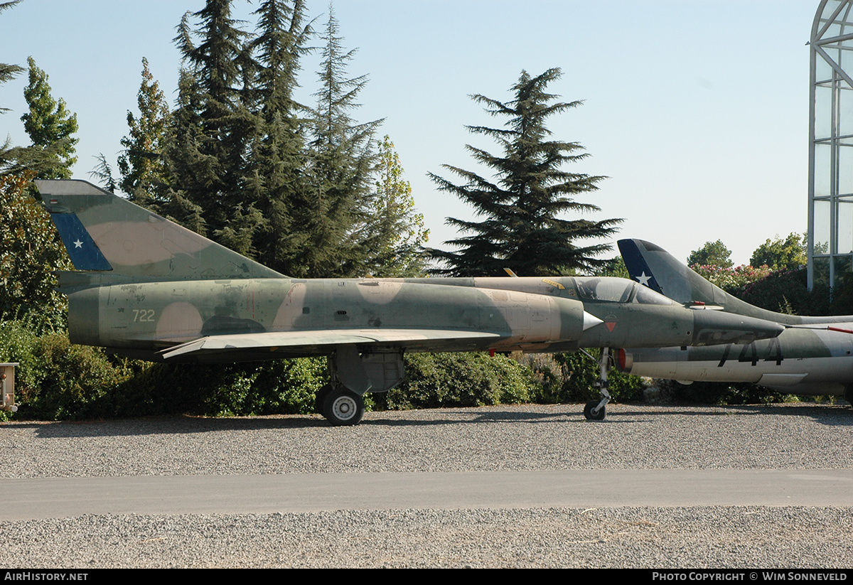 Aircraft Photo of 722 | Dassault Mirage 5BR | Chile - Air Force | AirHistory.net #667980