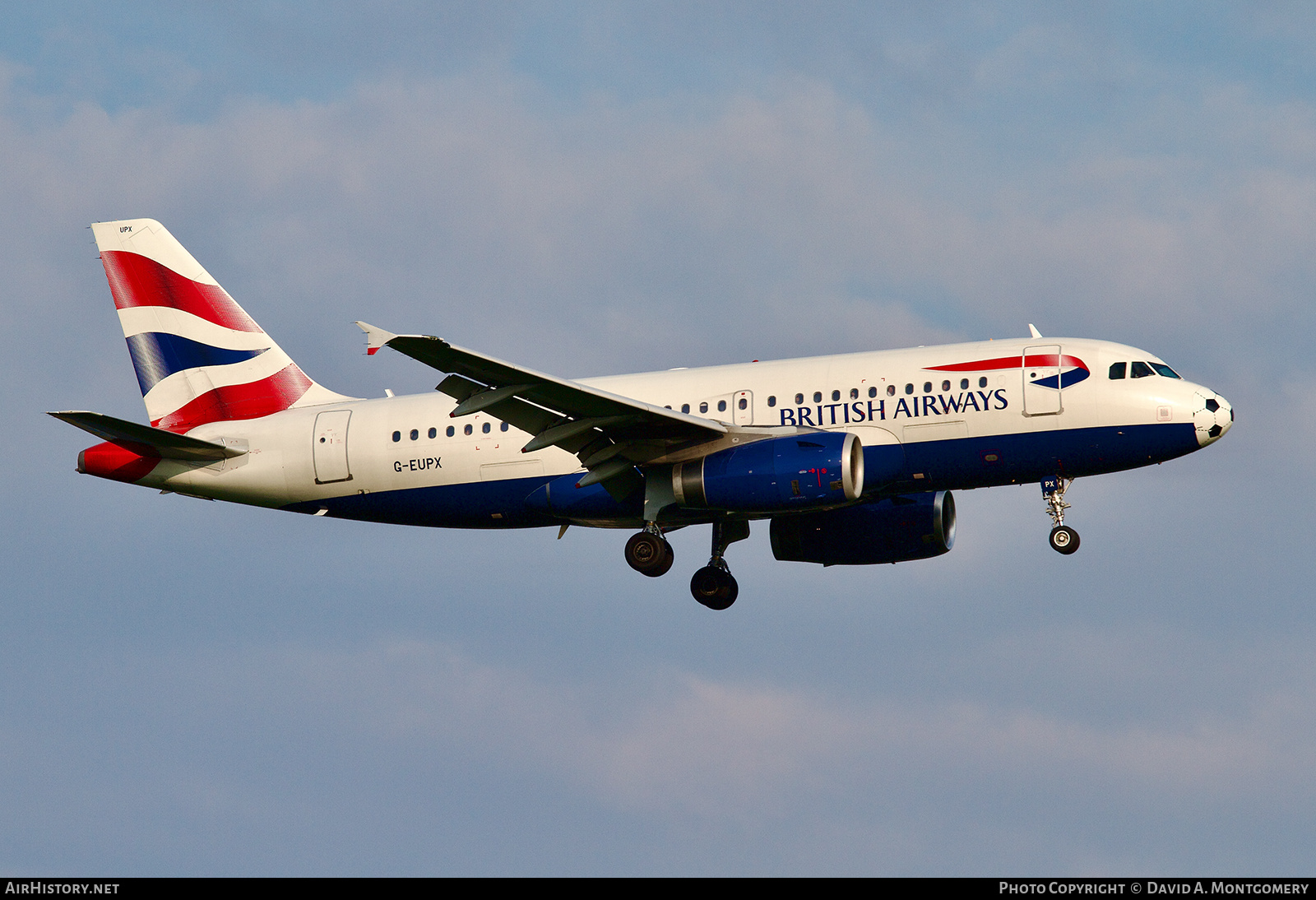 Aircraft Photo of G-EUPX | Airbus A319-131 | British Airways | AirHistory.net #667983