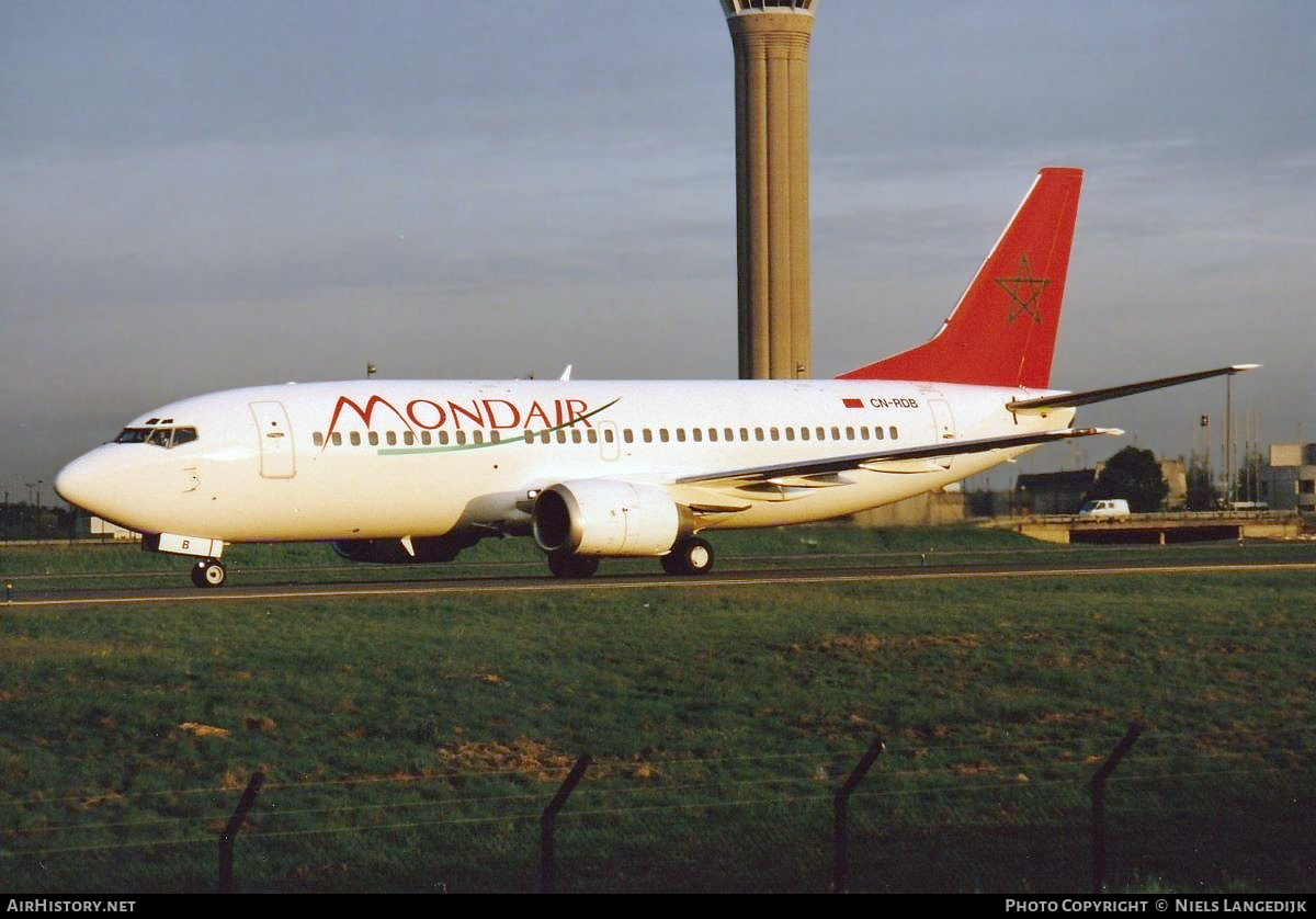 Aircraft Photo of CN-RDB | Boeing 737-329 | Mondair | AirHistory.net #667987