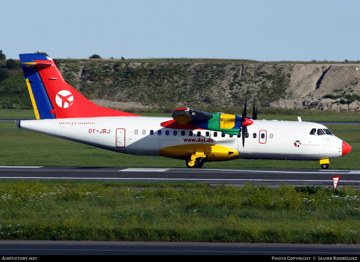 Aircraft Photo of OY-JRJ | ATR ATR-42-320 | Danish Air Transport - DAT | AirHistory.net #667999