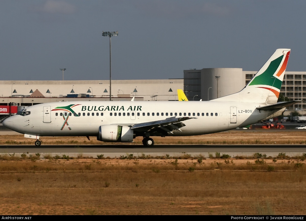 Aircraft Photo of LZ-BOW | Boeing 737-330 | Bulgaria Air | AirHistory.net #668012