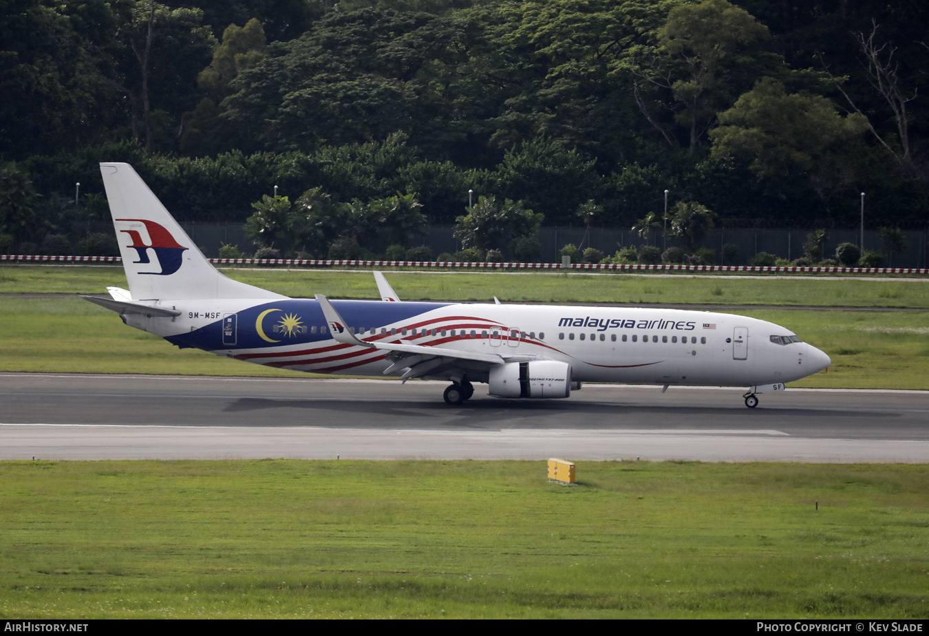 Aircraft Photo of 9M-MSF | Boeing 737-8H6 | Malaysia Airlines | AirHistory.net #668014