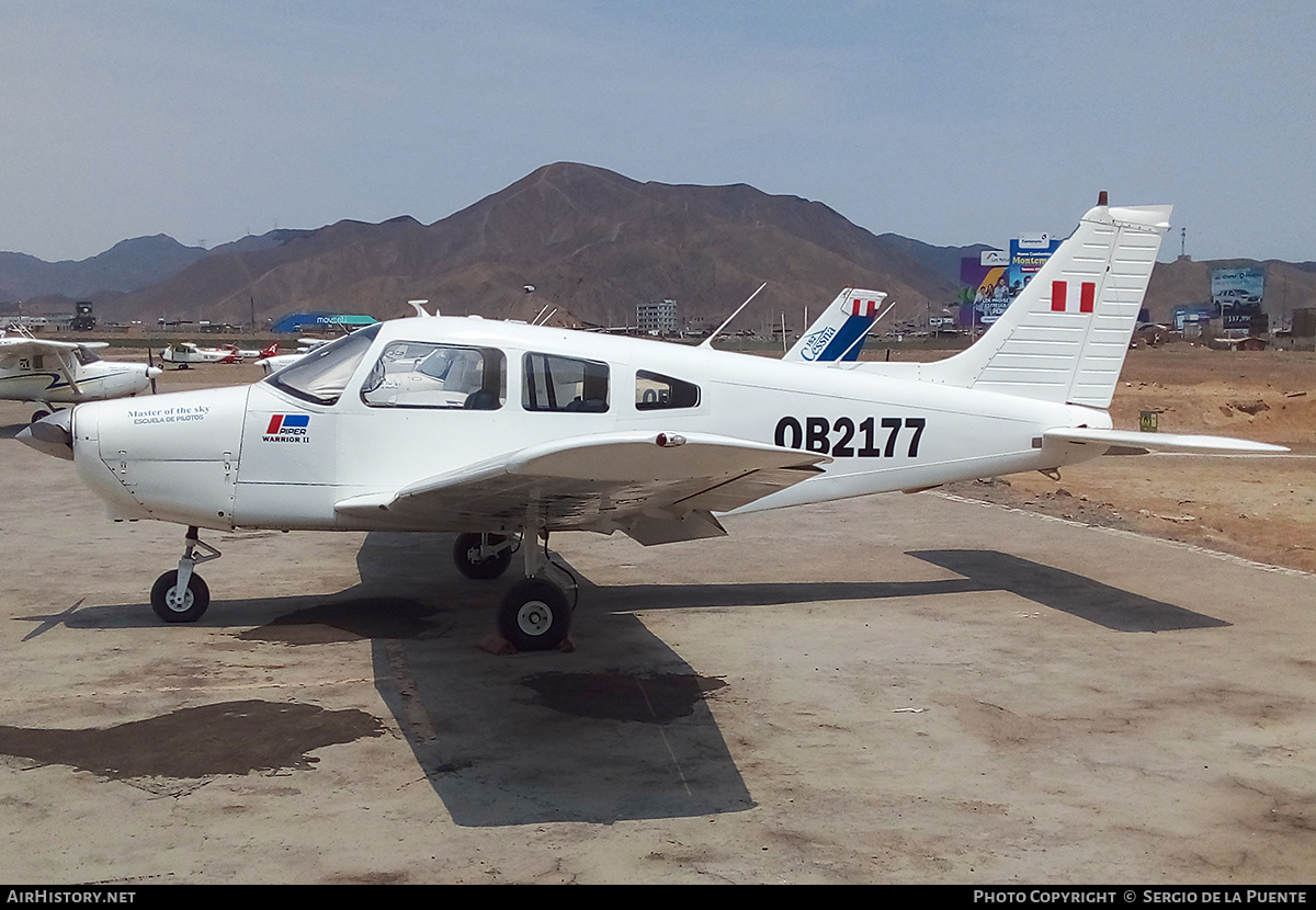 Aircraft Photo of OB-2177 | Piper PA-28-161 Cherokee Warrior II | Master of the Sky Escuela de Pilotos | AirHistory.net #668019
