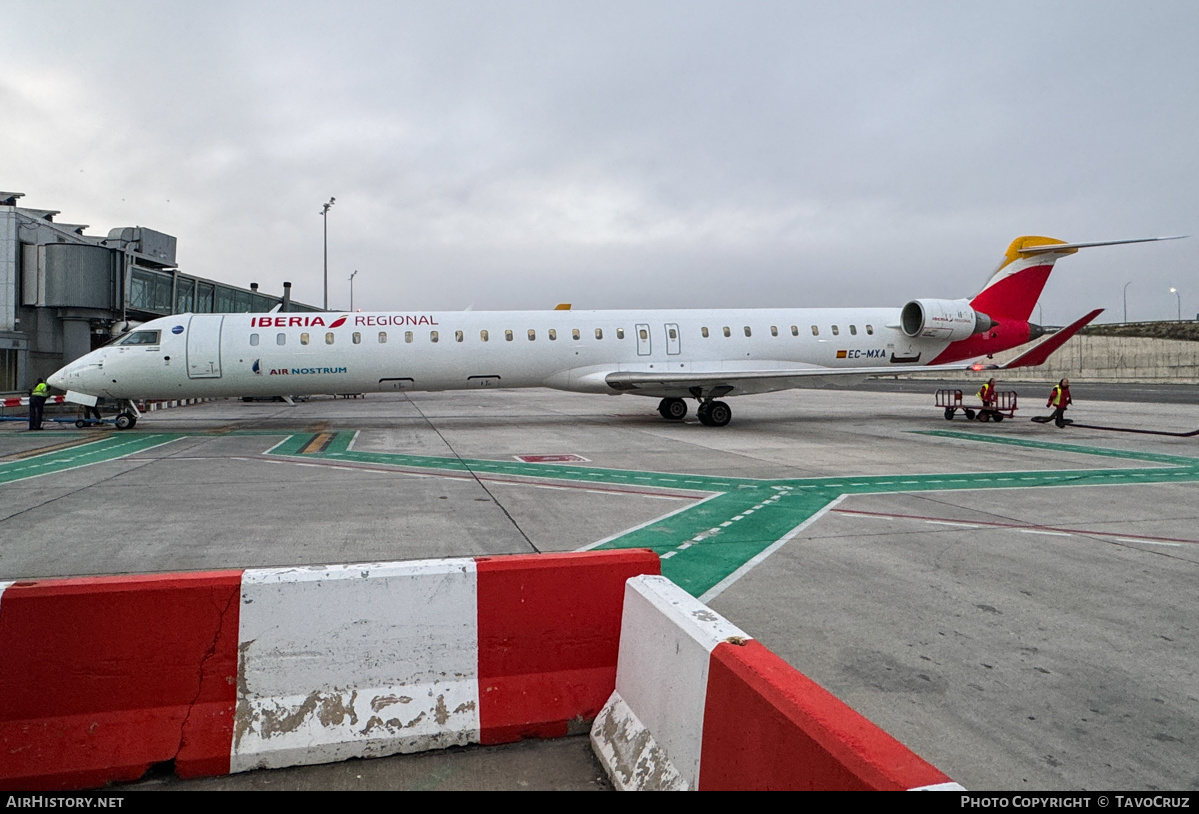 Aircraft Photo of EC-MXA | Bombardier CRJ-1000 (CL-600-2E25) | Iberia Regional | AirHistory.net #668034