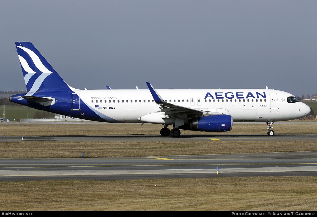 Aircraft Photo of SX-DNA | Airbus A320-232 | Aegean Airlines | AirHistory.net #668044