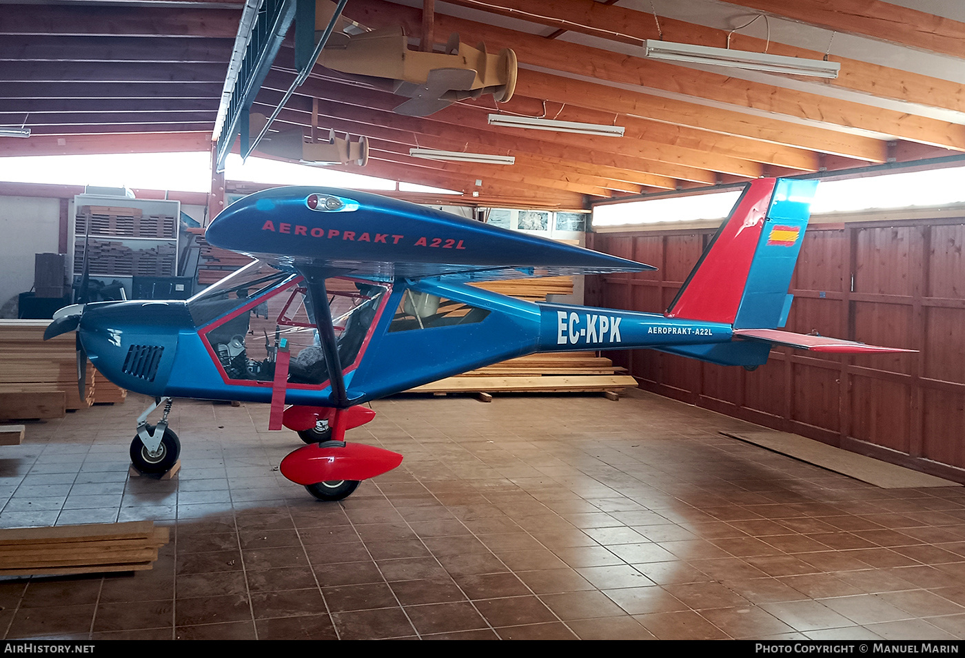 Aircraft Photo of EC-KPK | Aeroprakt A22 Foxbat | AirHistory.net #668052
