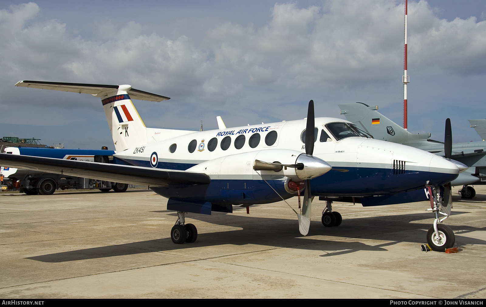 Aircraft Photo of ZK451 | Raytheon B200 King Air | UK - Air Force | AirHistory.net #668075