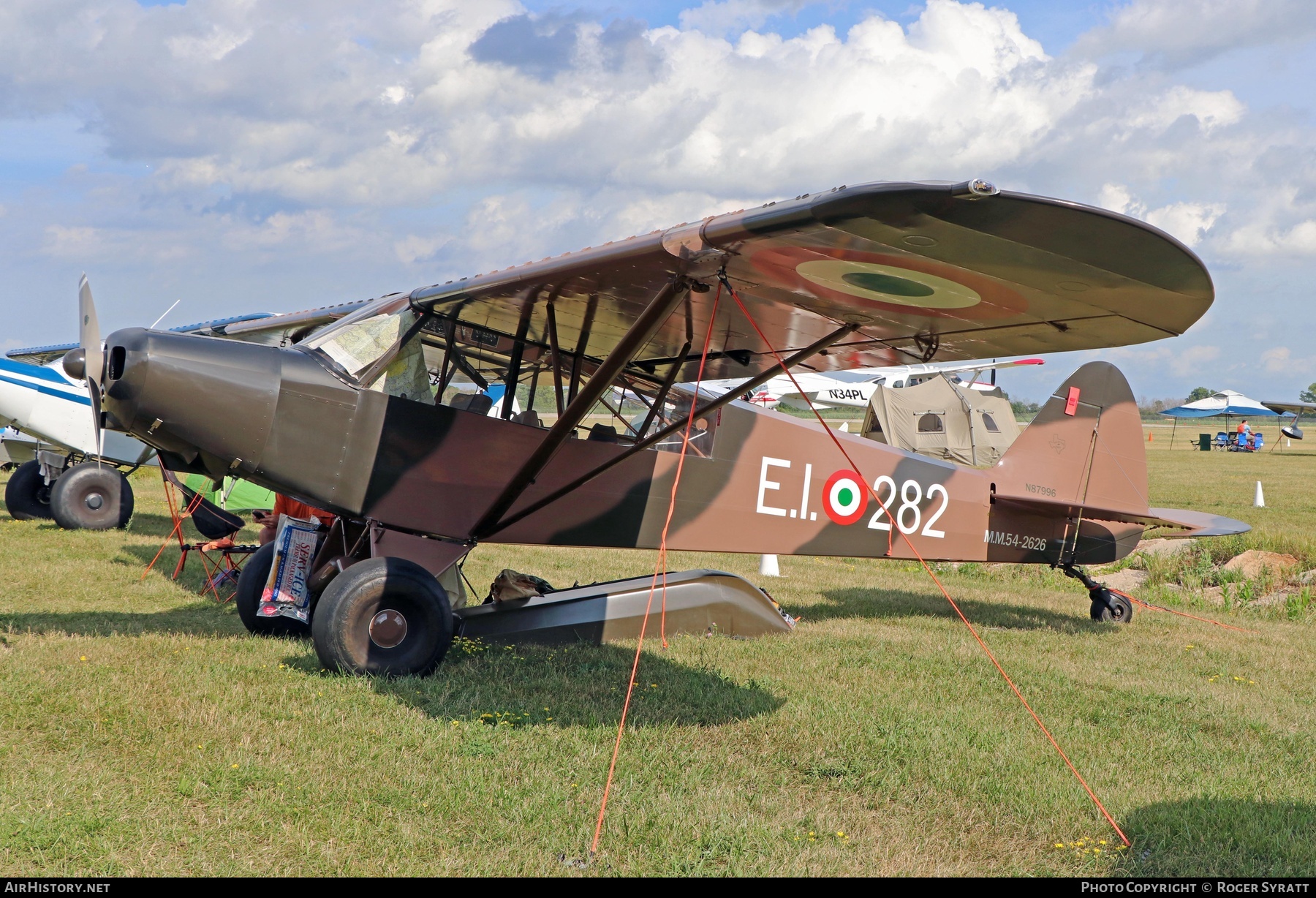 Aircraft Photo of N87996 / MM54-2626 | Piper L-21B Super Cub | Italy - Army | AirHistory.net #668086