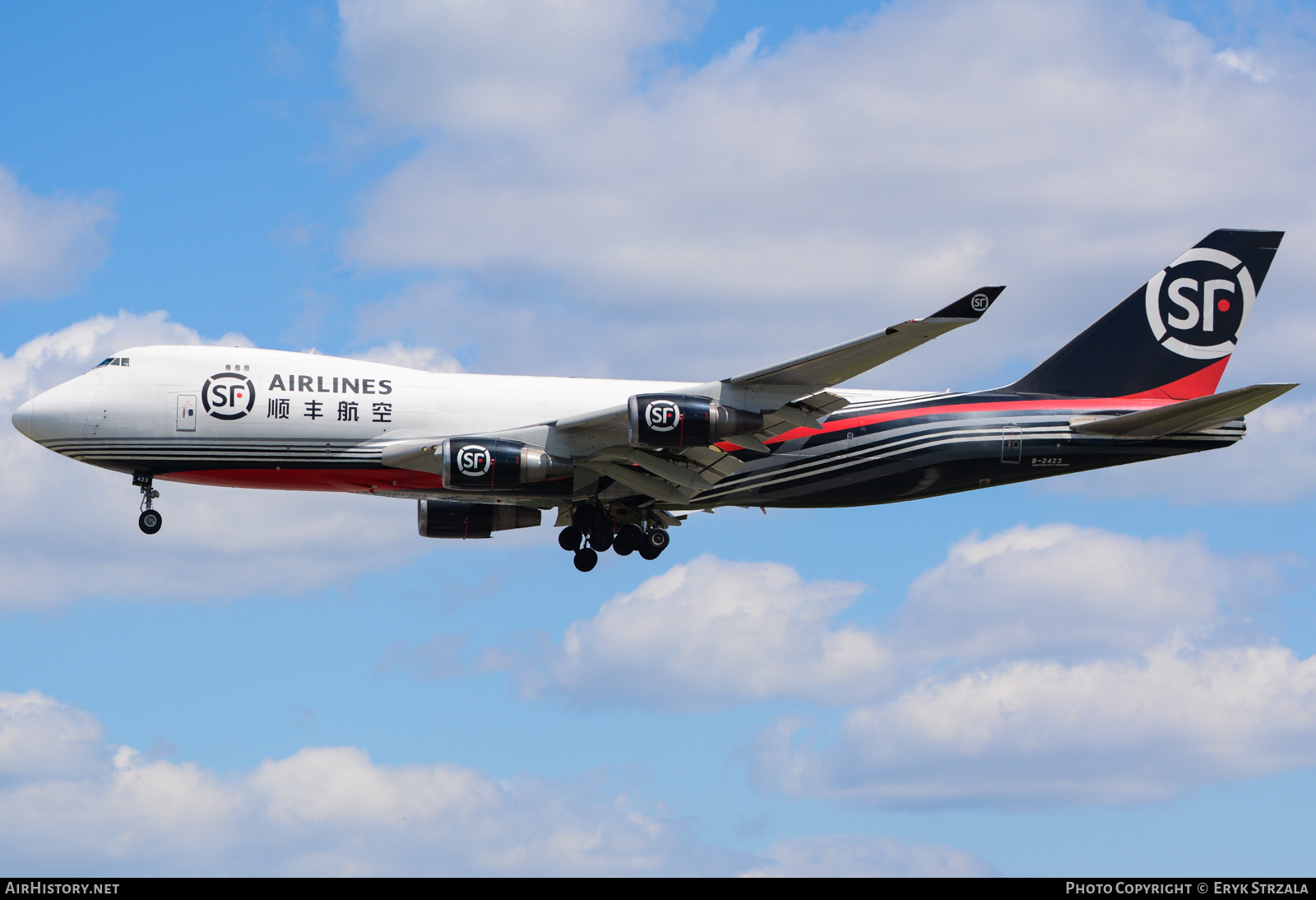 Aircraft Photo of B-2423 | Boeing 747-4EVF/ER/SCD | SF Airlines | AirHistory.net #668095