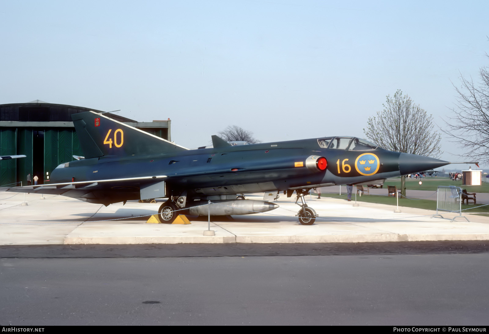 Aircraft Photo of 35075 | Saab J35A Draken | Sweden - Air Force | AirHistory.net #668100