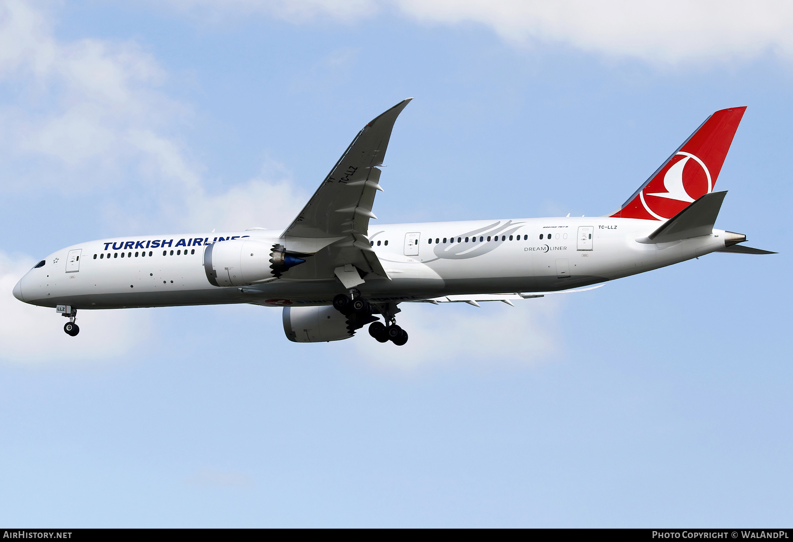 Aircraft Photo of TC-LLZ | Boeing 787-9 Dreamliner | Turkish Airlines | AirHistory.net #668106