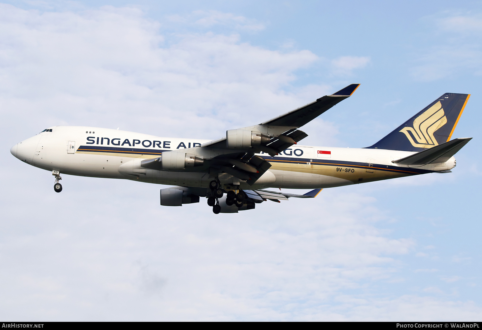 Aircraft Photo of 9V-SFO | Boeing 747-412F/SCD | Singapore Airlines Cargo | AirHistory.net #668115