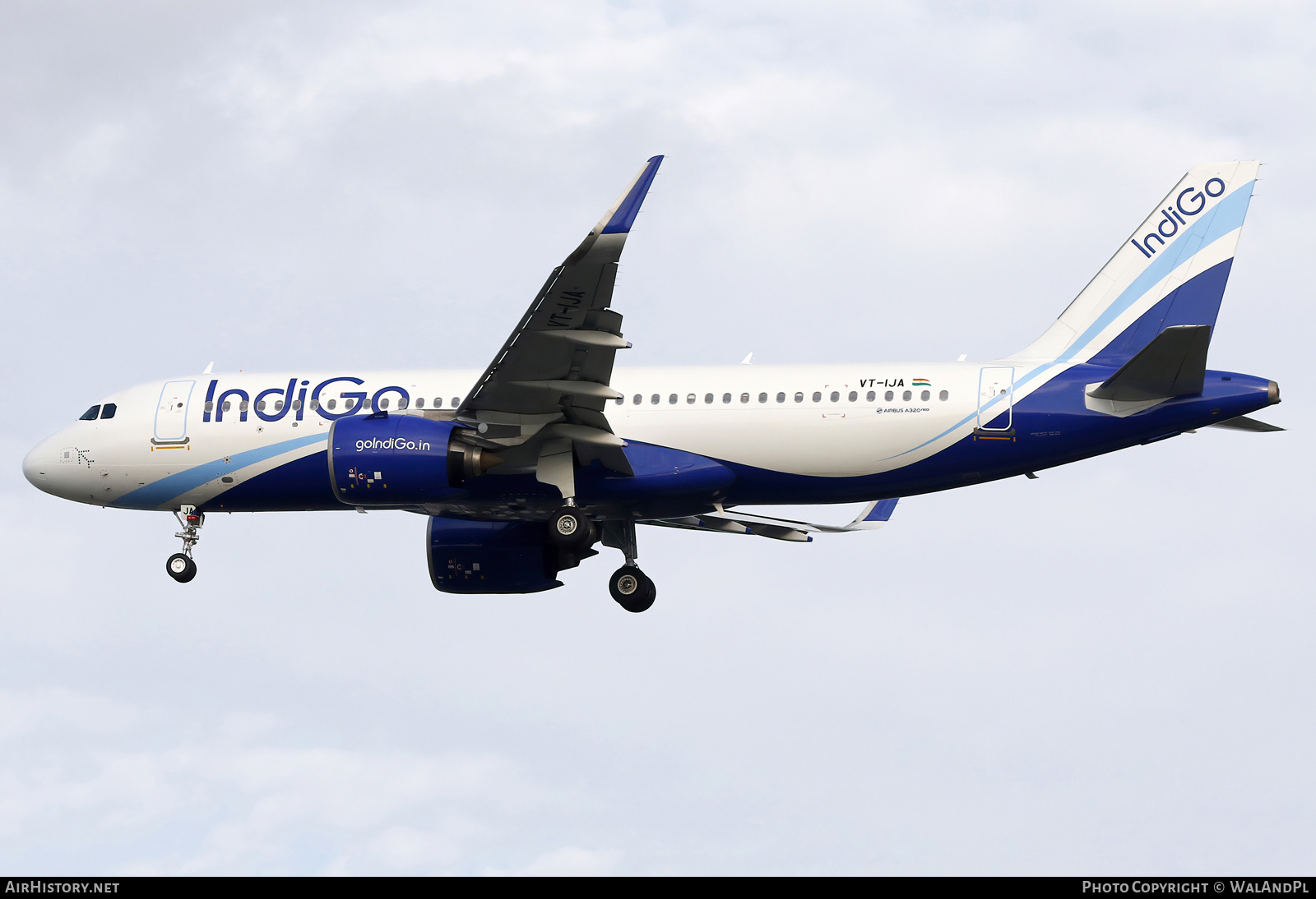 Aircraft Photo of VT-IJA | Airbus A320-271N | IndiGo | AirHistory.net #668130