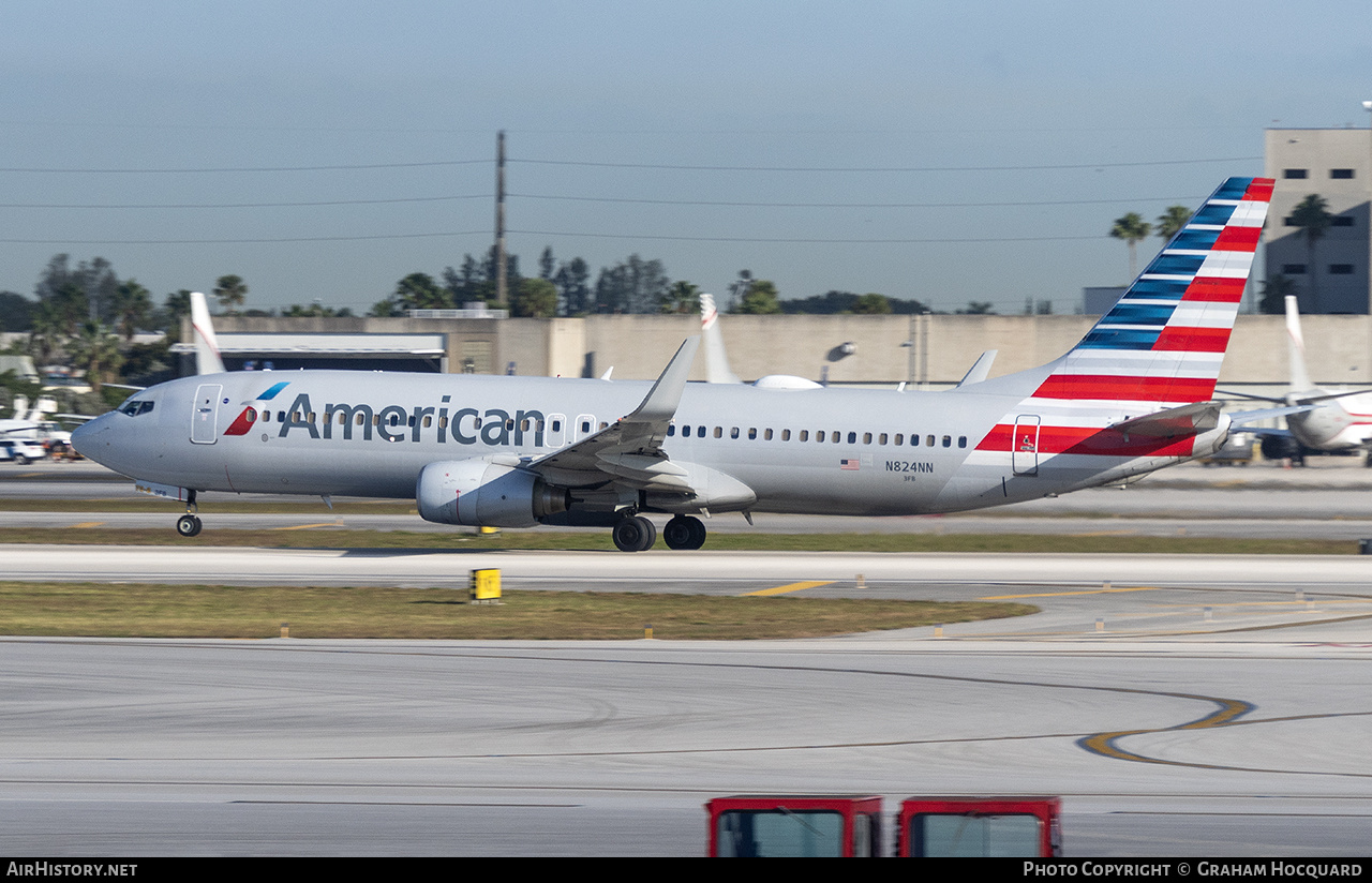 Aircraft Photo of N824NN | Boeing 737-823 | American Airlines | AirHistory.net #668135