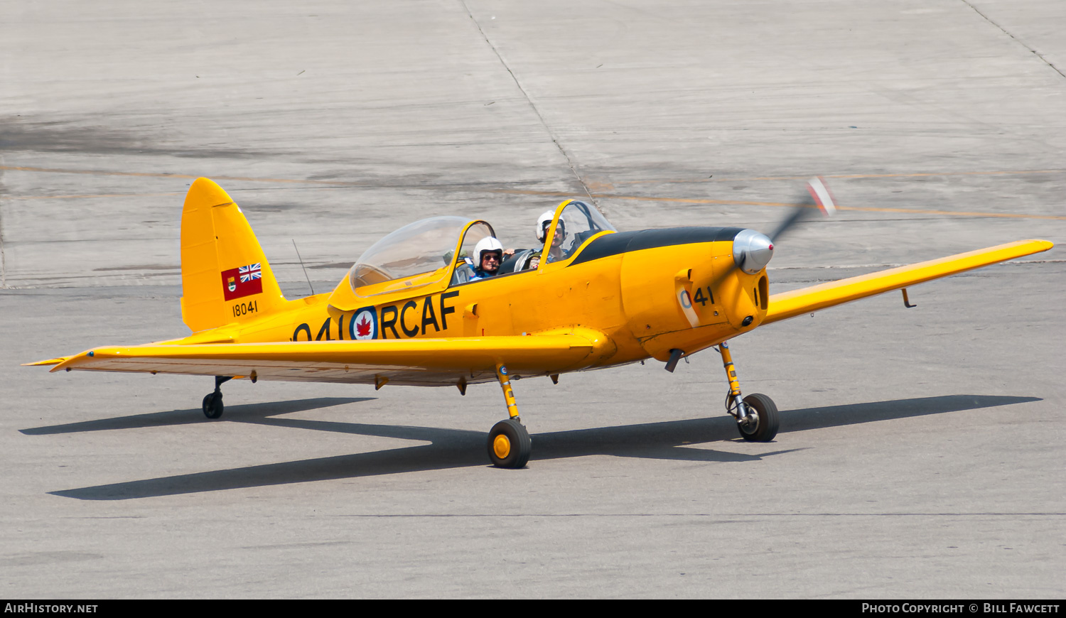 Aircraft Photo of C-FBXK / 18041 | De Havilland Canada DHC-1B-2 Chipmunk | Canada - Air Force | AirHistory.net #668142