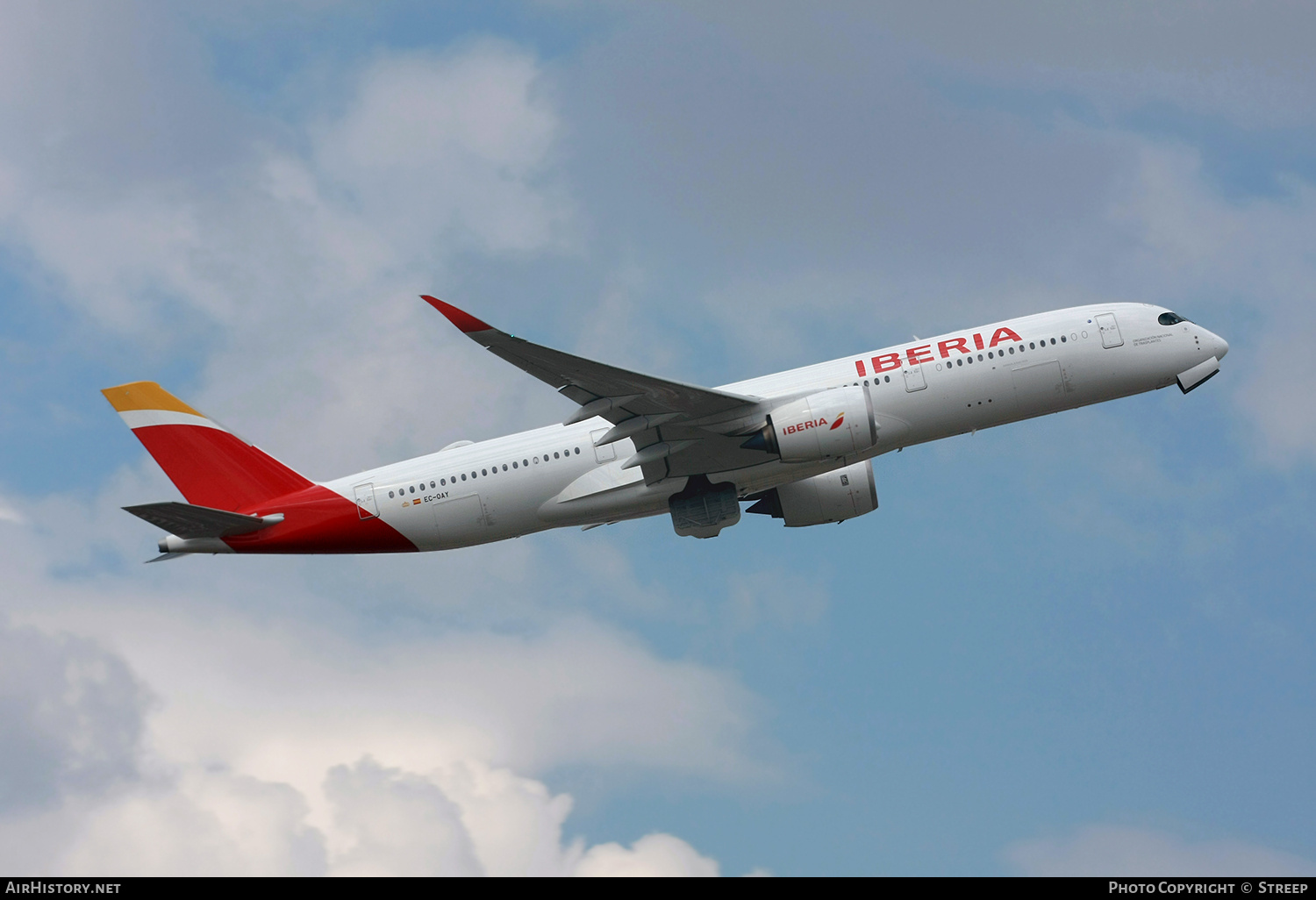 Aircraft Photo of EC-OAY | Airbus A350-941 | Iberia | AirHistory.net #668150