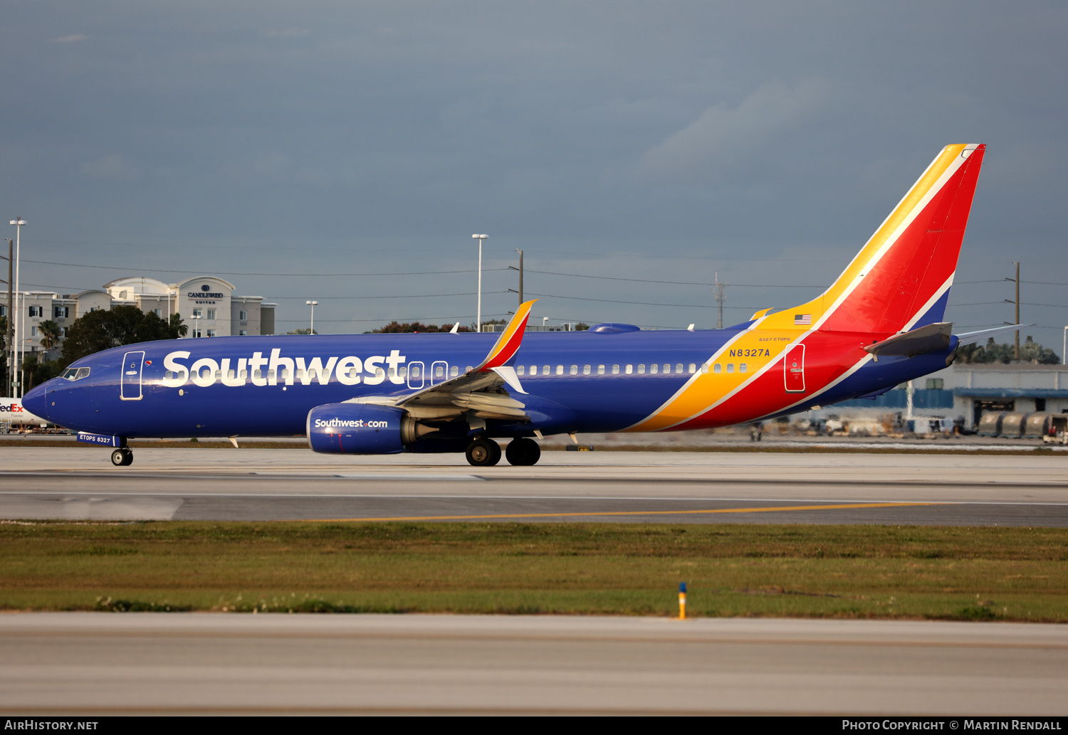 Aircraft Photo of N8327A | Boeing 737-8H4 | Southwest Airlines | AirHistory.net #668151