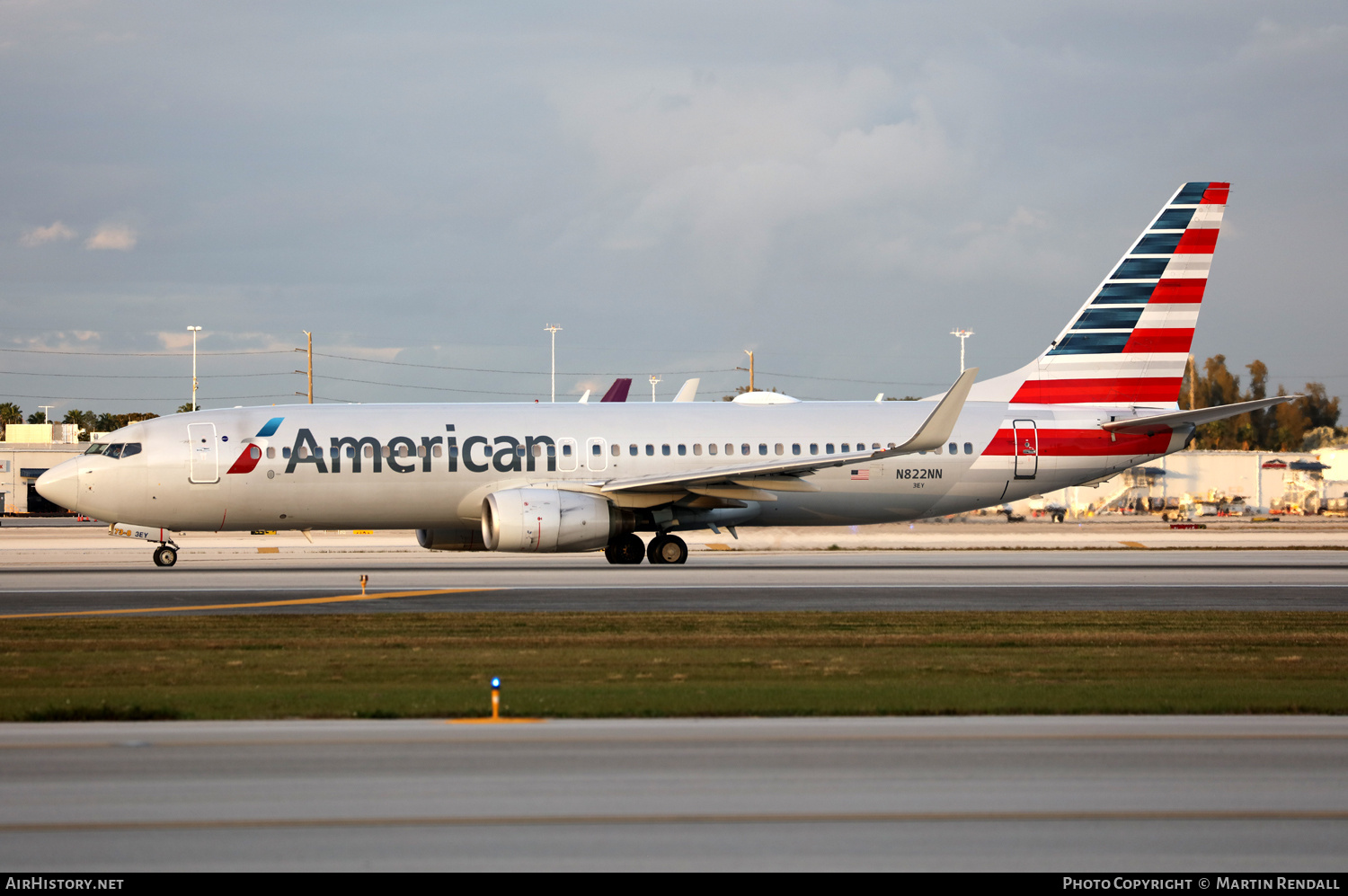 Aircraft Photo of N822NN | Boeing 737-823 | American Airlines | AirHistory.net #668165