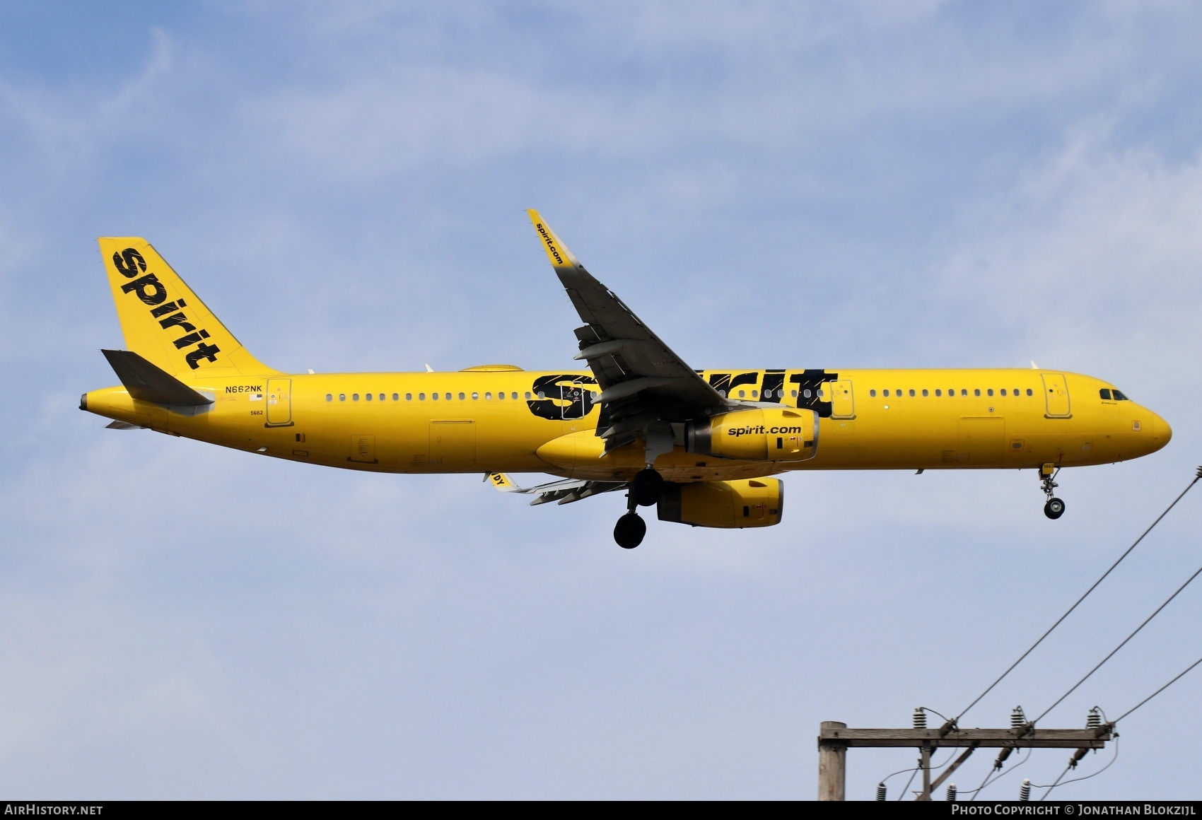 Aircraft Photo of N662NK | Airbus A321-231 | Spirit Airlines | AirHistory.net #668198