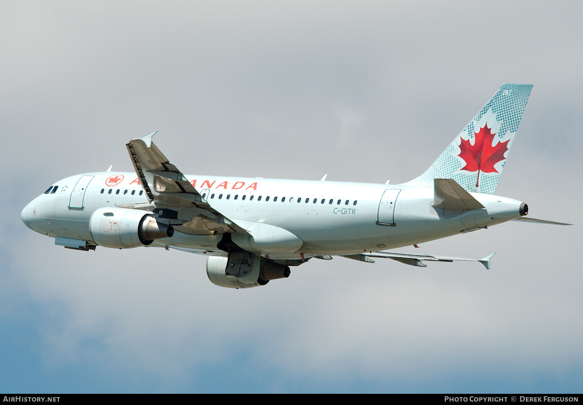 Aircraft Photo of C-GITR | Airbus A319-112 | Air Canada | AirHistory.net #668202
