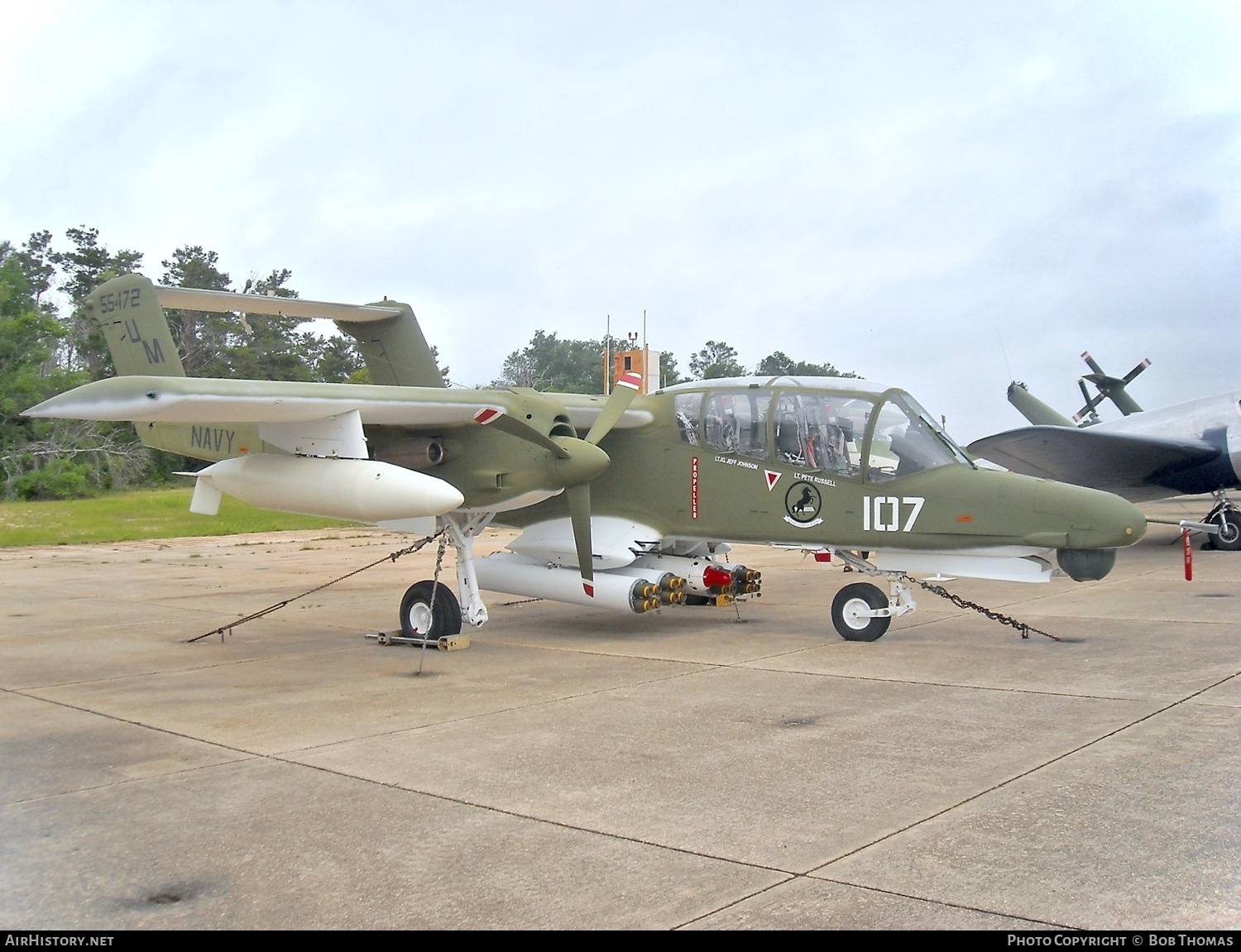 Aircraft Photo of 155472 / 55472 | North American Rockwell OV-10D Bronco | USA - Navy | AirHistory.net #668203