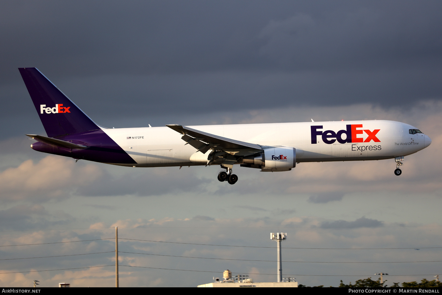 Aircraft Photo of N172FE | Boeing 767-300F | FedEx Express | AirHistory.net #668206