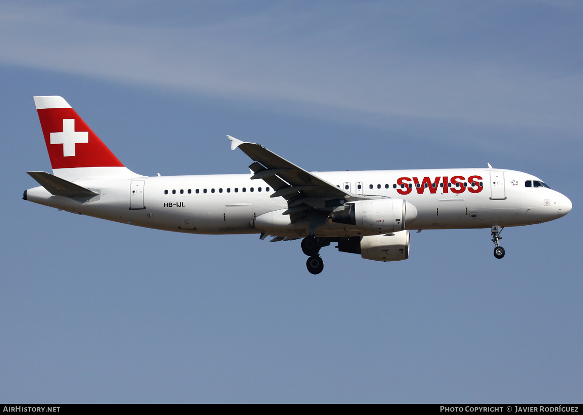 Aircraft Photo of HB-IJL | Airbus A320-214 | Swiss International Air Lines | AirHistory.net #668217