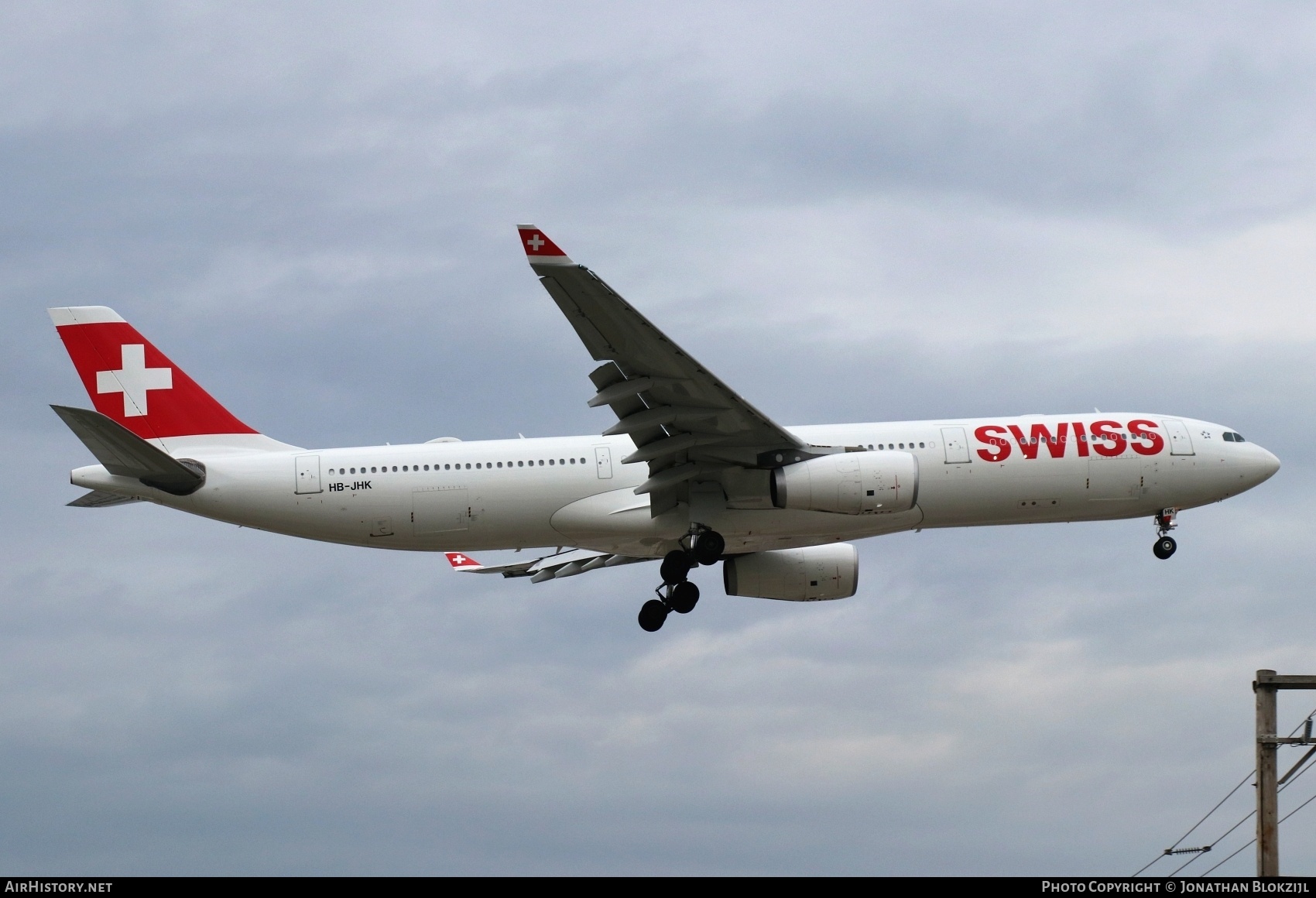 Aircraft Photo of HB-JHK | Airbus A330-343E | Swiss International Air Lines | AirHistory.net #668246