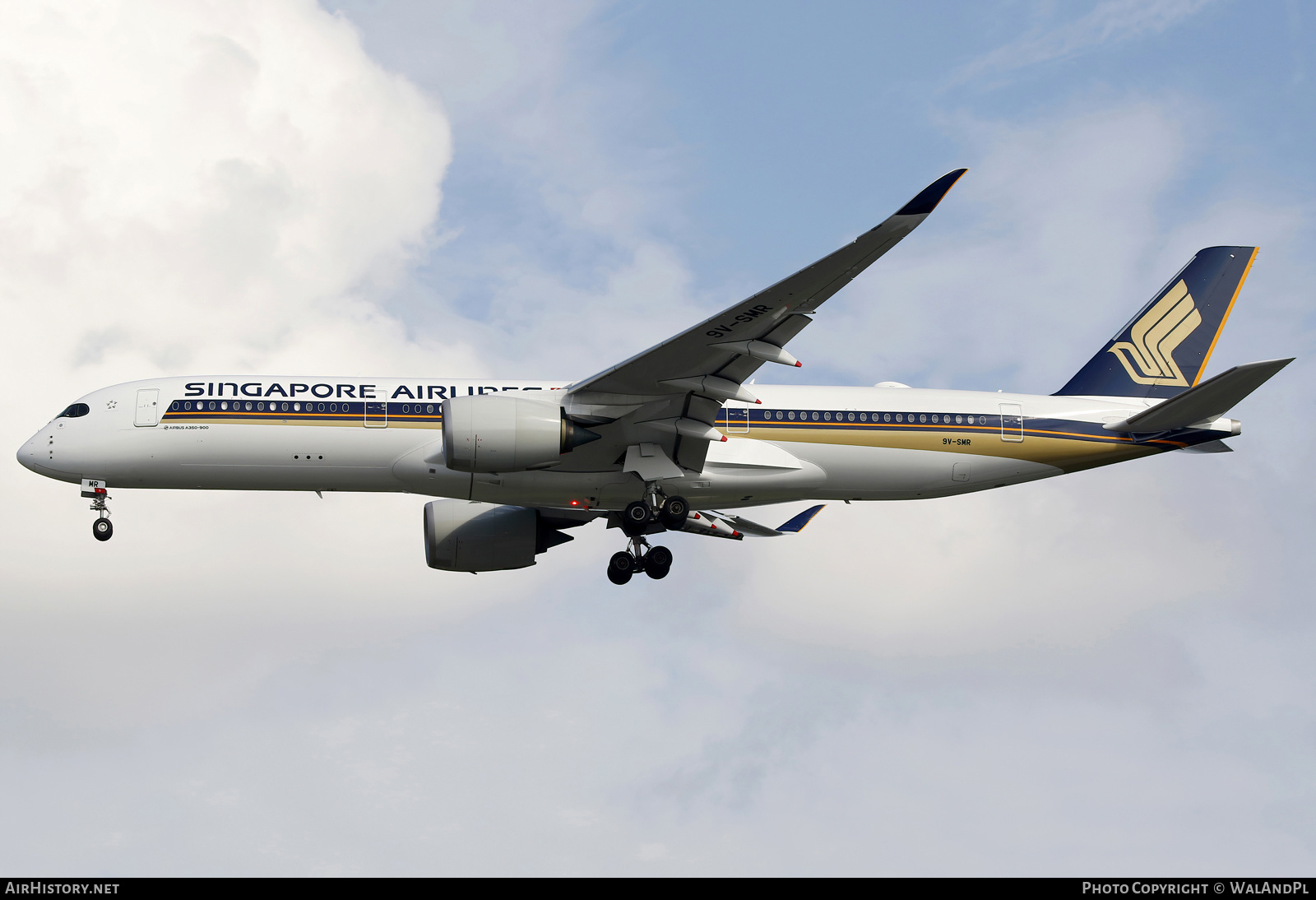 Aircraft Photo of 9V-SMR | Airbus A350-941 | Singapore Airlines | AirHistory.net #668281