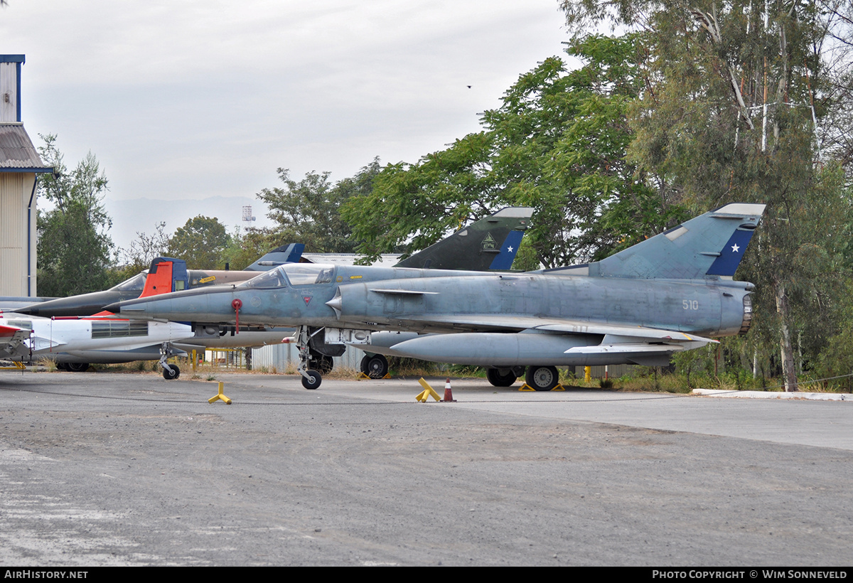 Aircraft Photo of 510 | Dassault Mirage 50CN Pantera | Chile - Air Force | AirHistory.net #668305